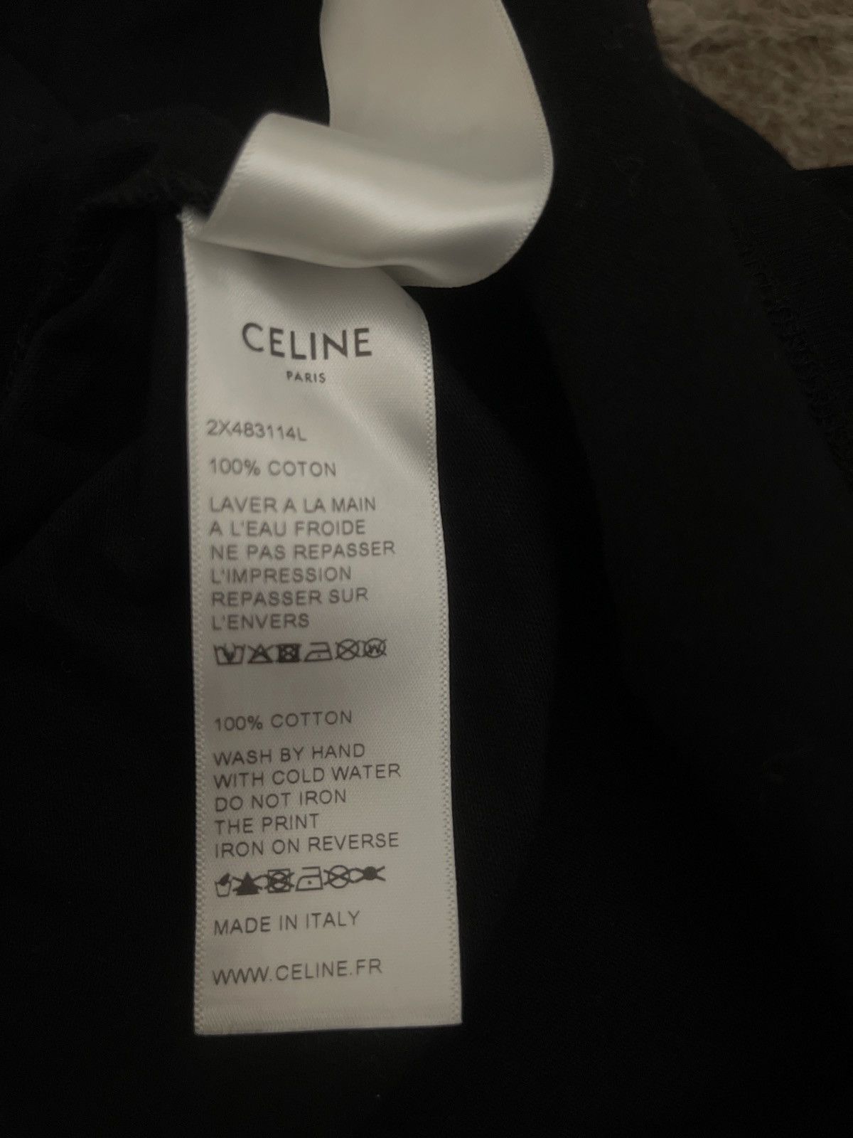Celine Celine Paris T Shirt, XL Size XL / US 12-14 / IT 48-50 - 7 Thumbnail