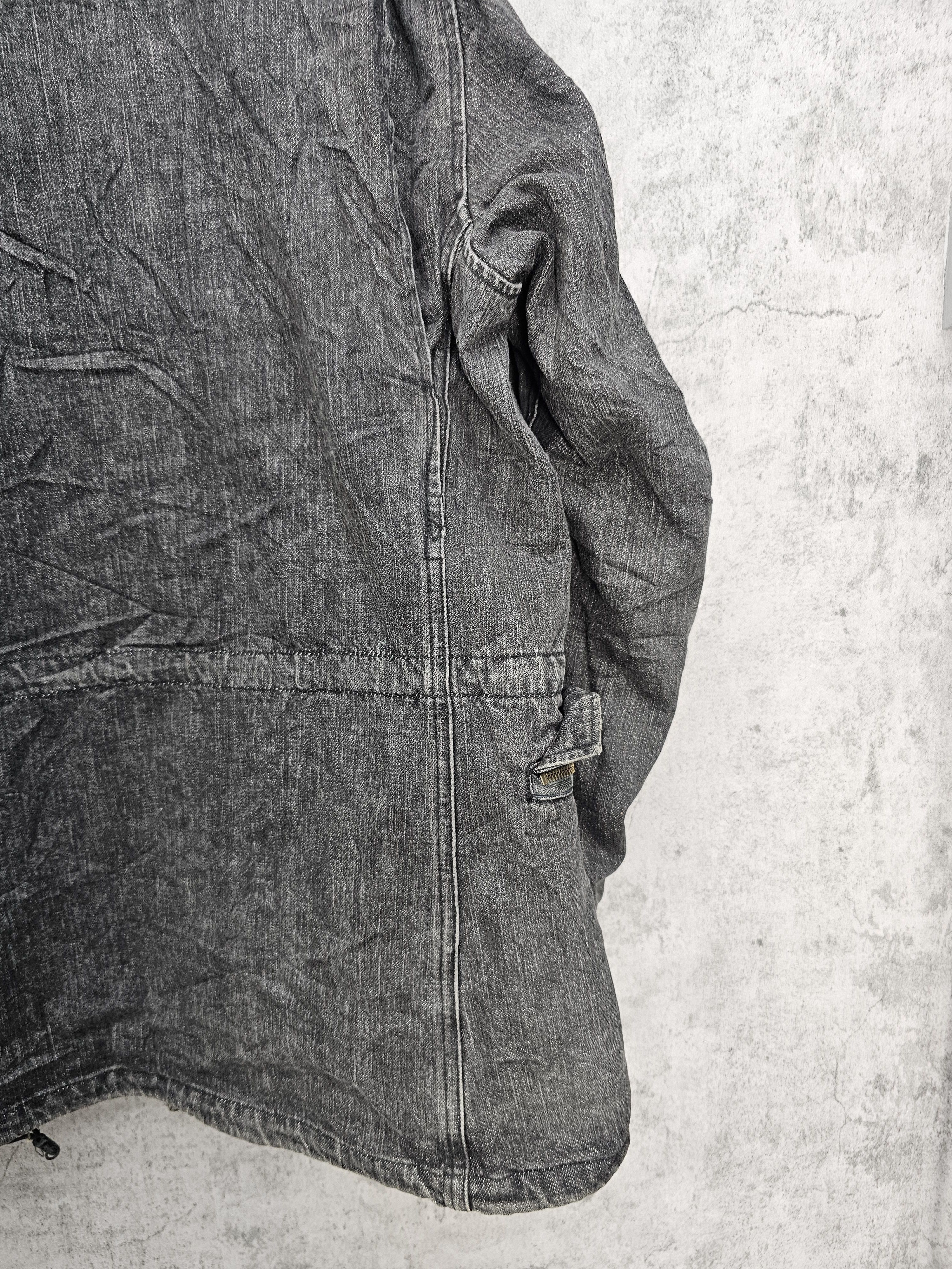 Japanese Brand SWAGGER Multi Pocket Streetwear Denim Jacket J0083 Size US XL / EU 56 / 4 - 4 Thumbnail