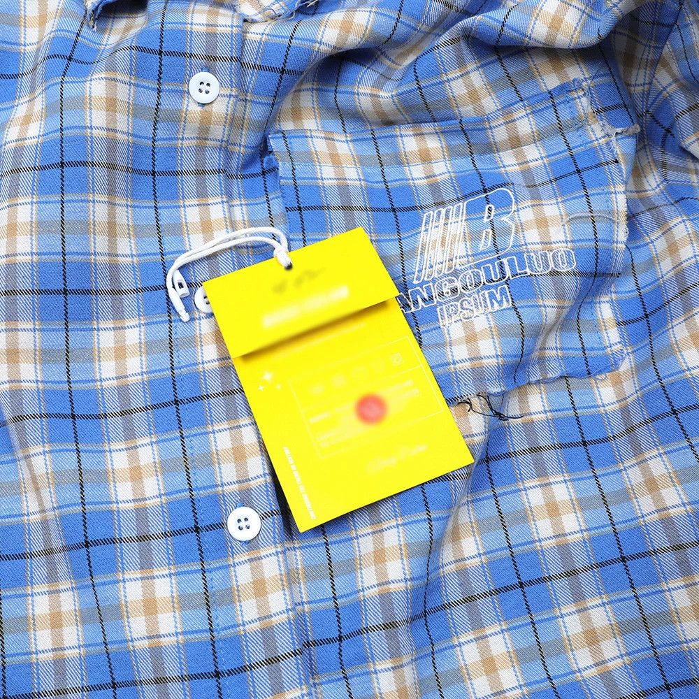 Vintage Japanese loose men's casual loose plaid long sleeve shirt Size US M / EU 48-50 / 2 - 4 Thumbnail