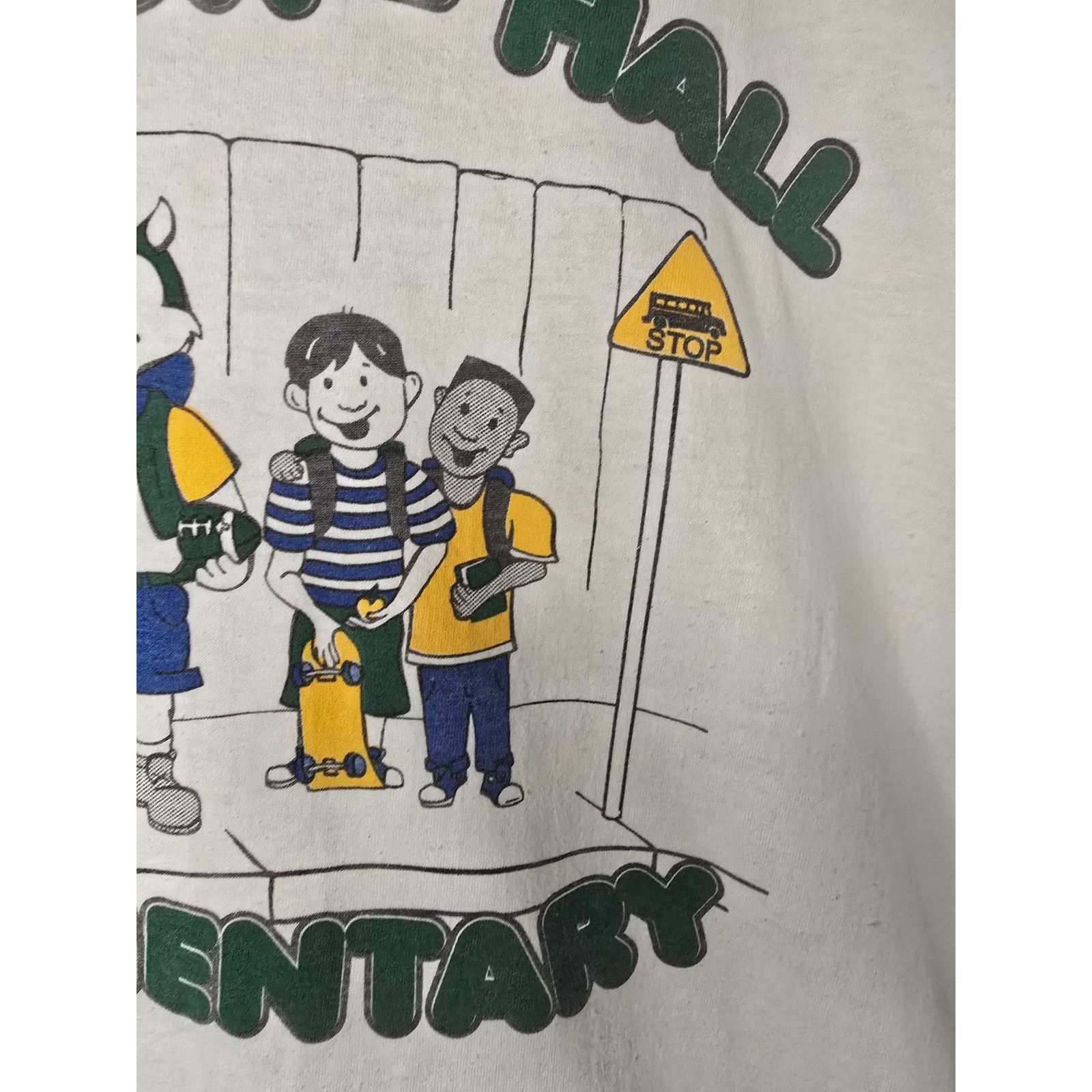 Other Vintage Elementary School Shirt Macon Hall 2XL White Tee Size US XXL / EU 58 / 5 - 3 Thumbnail
