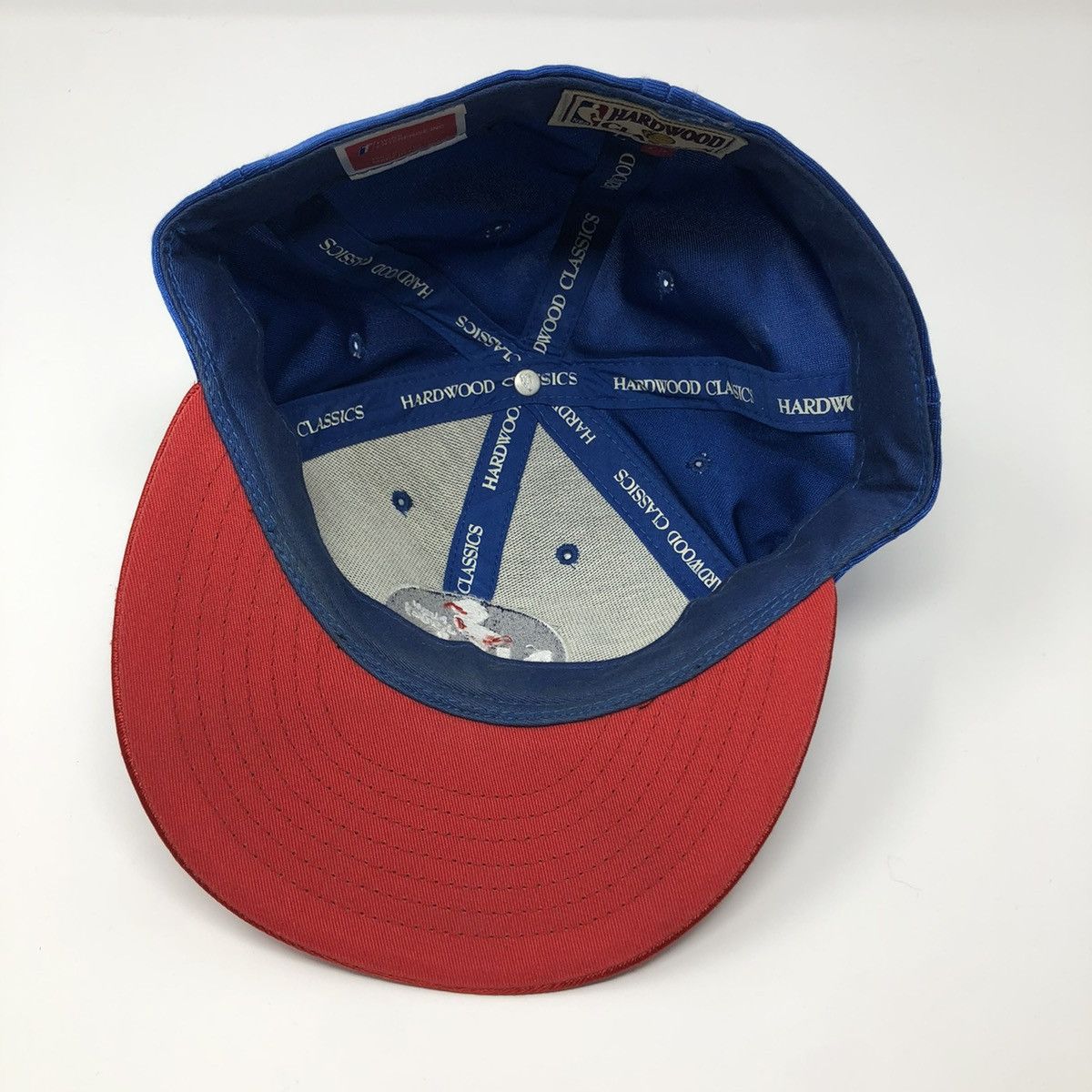 NBA Hardwood Classics New Jersey Nets Fitted Hat 7 3/8 Size ONE SIZE - 8 Thumbnail
