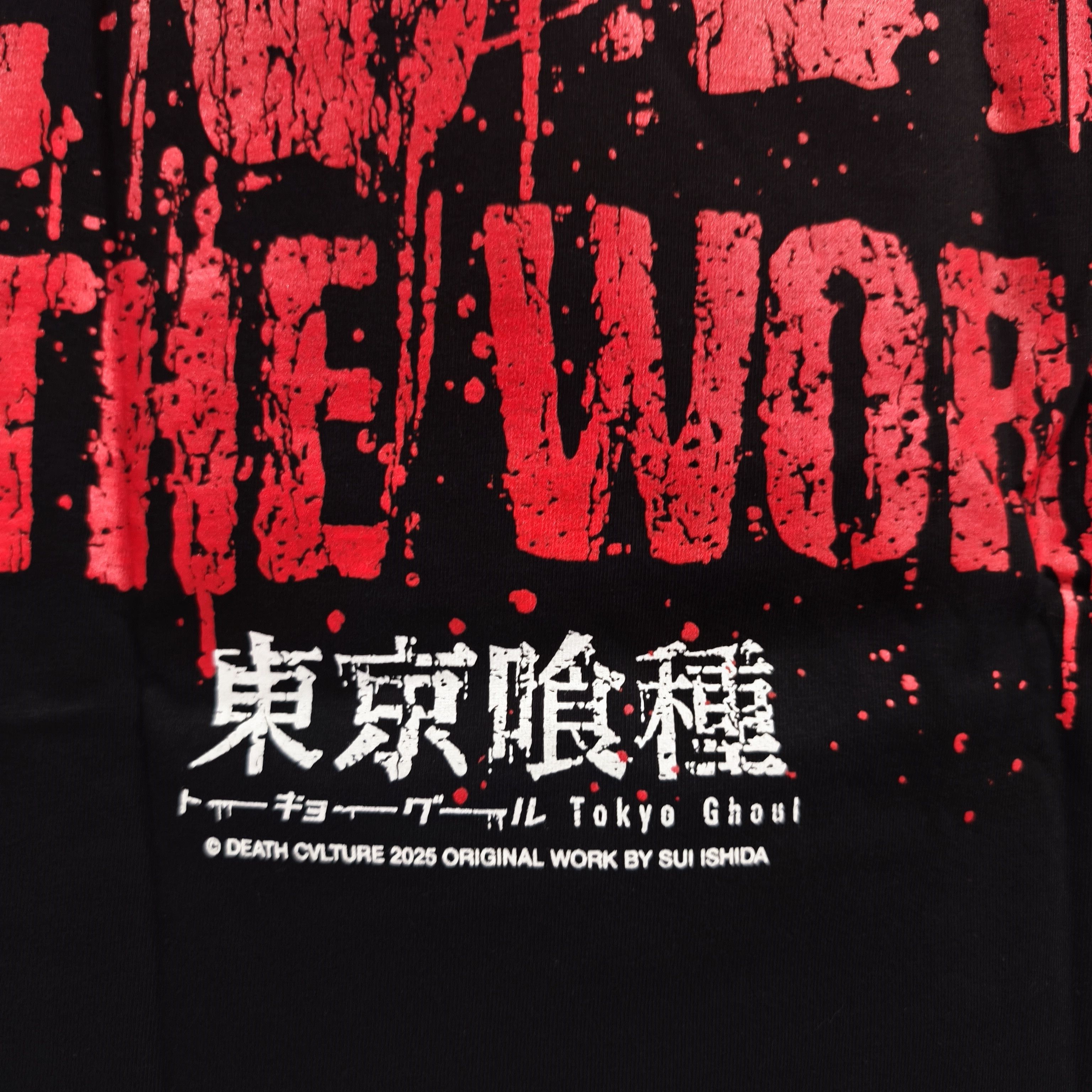 Anime Tokyo Ghoul Unravel The World T-shirt Size US XL / EU 56 / 4 - 16 Thumbnail