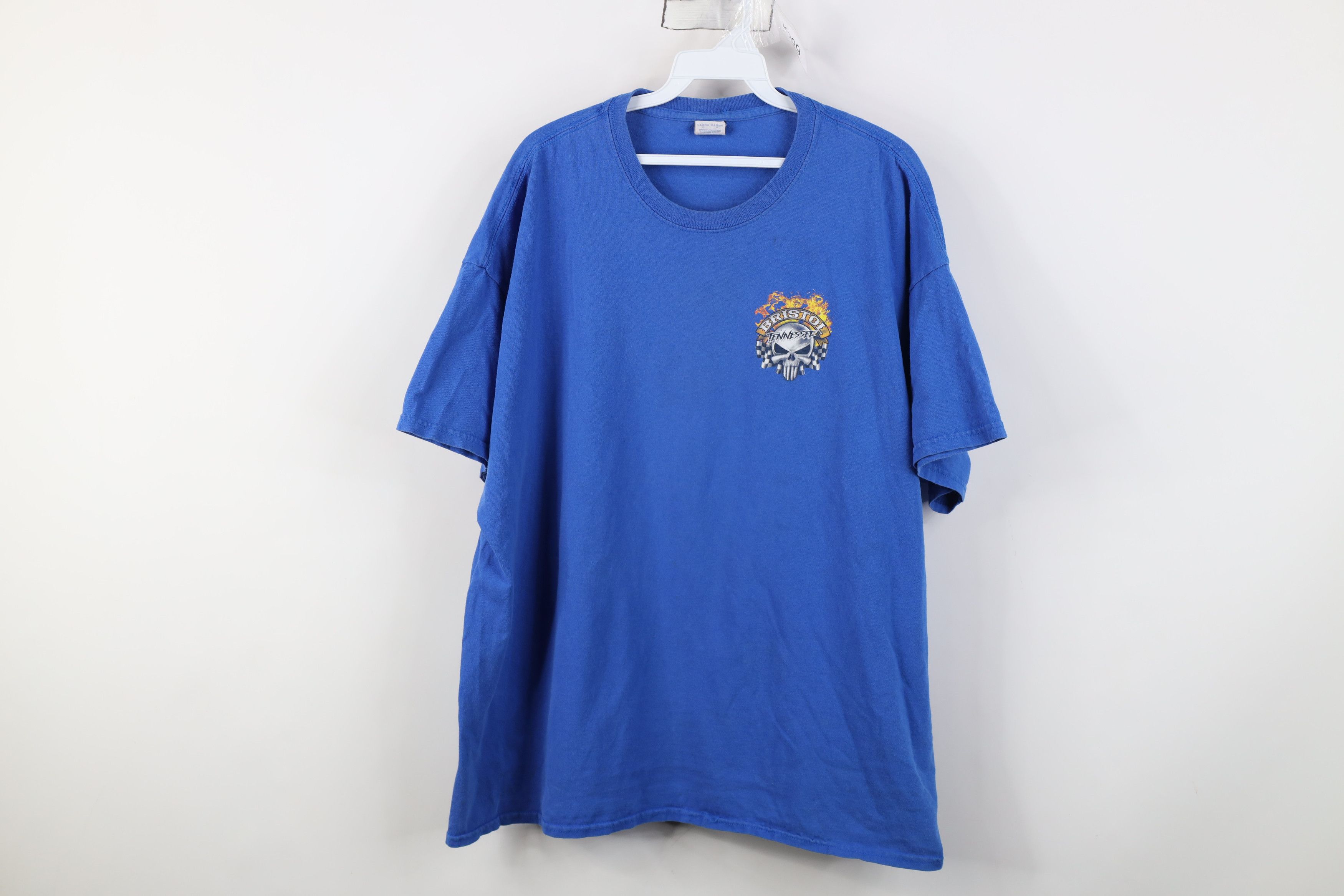 Vintage Vintage Y2K Bristol Motor Speedway Tennessee Fire T-Shirt Size US XXL / EU 58 / 5 - 1 Thumbnail
