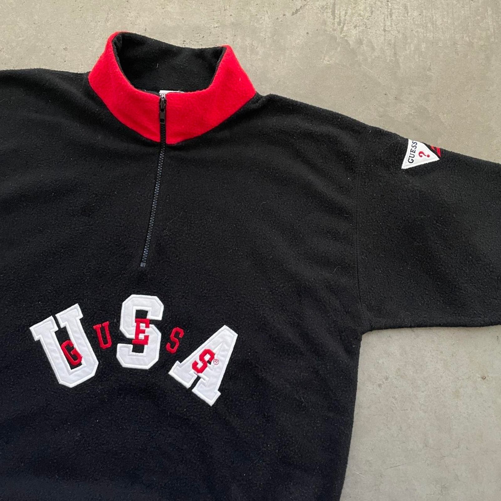 Guess Vintage Guess USA Black Fleece Size US M / EU 48-50 / 2 - 3 Thumbnail