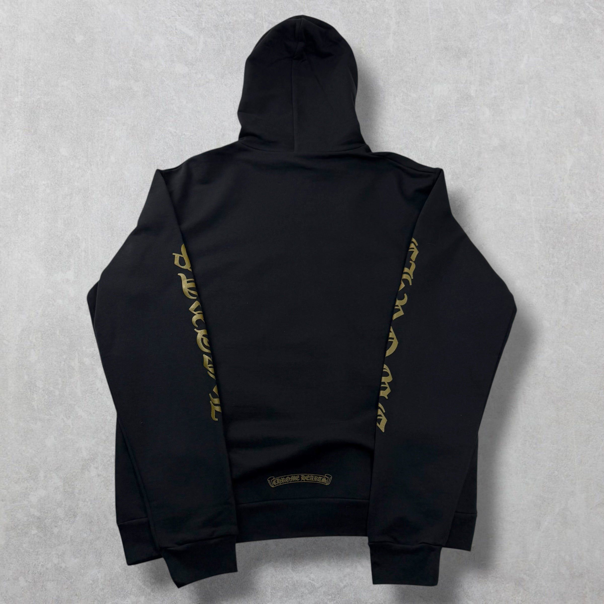 Chrome Hearts Chrome Hearts Olive Vertical Logo Hoodie M Size US M / EU 48-50 / 2 - 3 Thumbnail