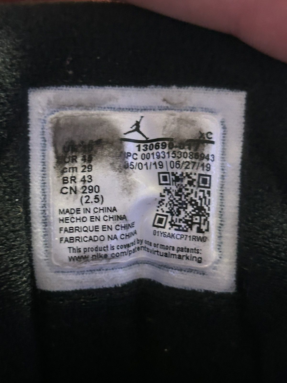 Jordan Brand Jordan 12 Retro Reverse Taxi Size US 10 / EU 43 - 5 Thumbnail