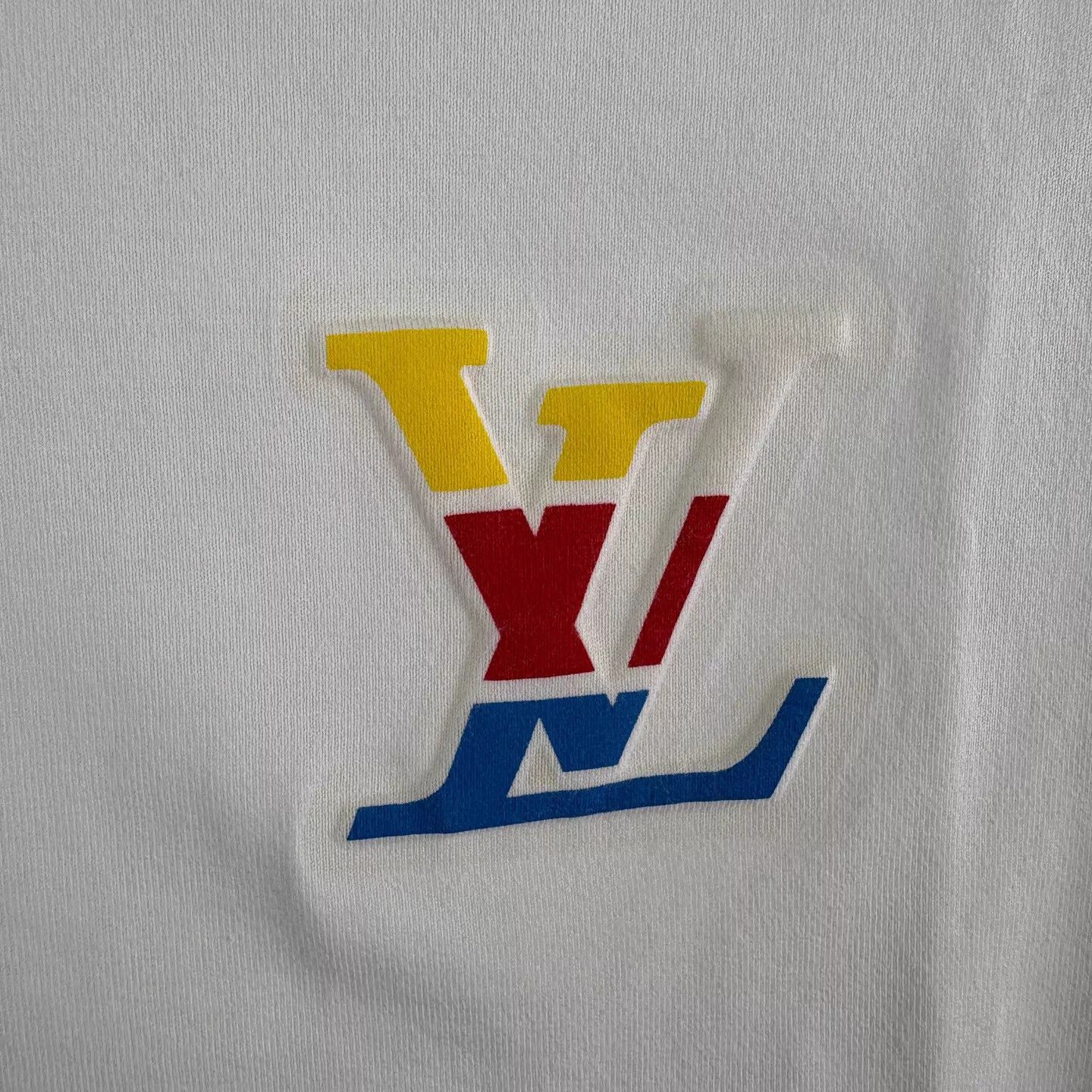 Louis Vuitton LV America's Cup Tee S 100% Cotton Colorful Logo F/B IT Size US S / EU 44-46 / 1 - 4 Thumbnail