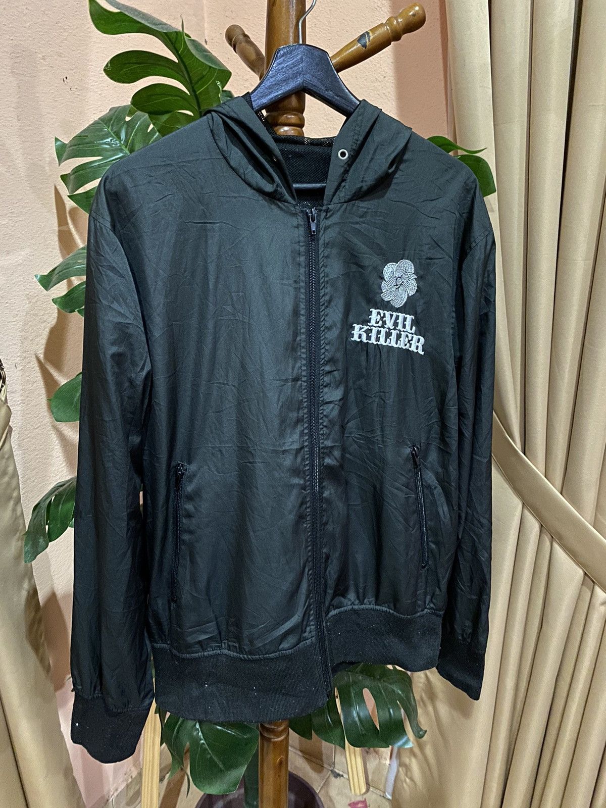 Japanese Brand Evil Killer Hooded Jacket - “Divine Retribution” Graphic Size US M / EU 48-50 / 2 - 3 Thumbnail