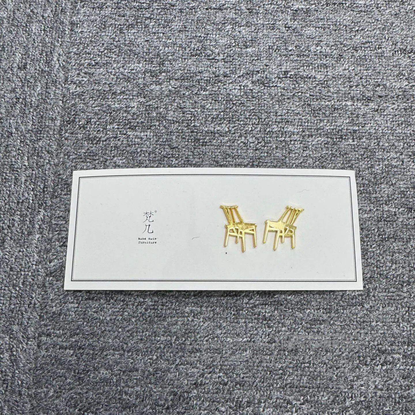 Other Fnjj Bamboo chair brooch| Size ONE SIZE - 3 Thumbnail