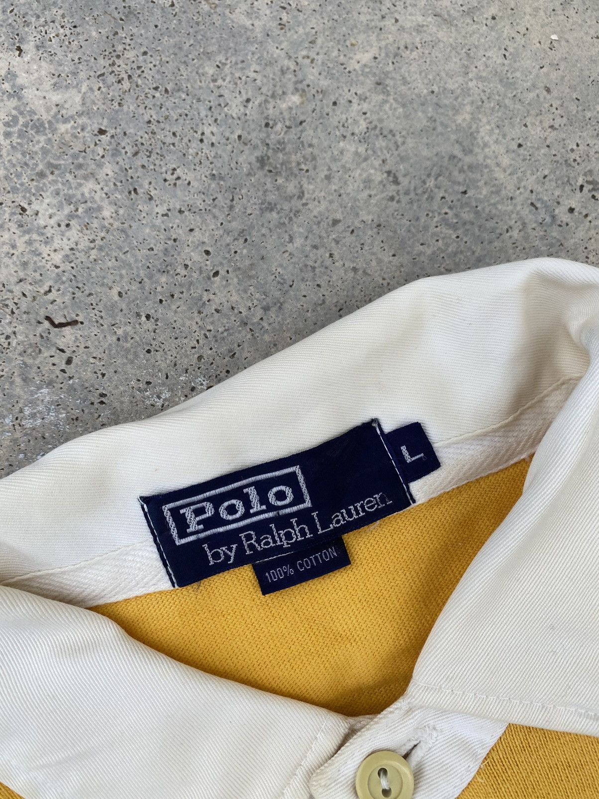 Polo Ralph Lauren Vintage Polo Ralph Lauren Rugby Long Sleeve polo shirt Size US L / EU 52-54 / 3 - 5 Thumbnail