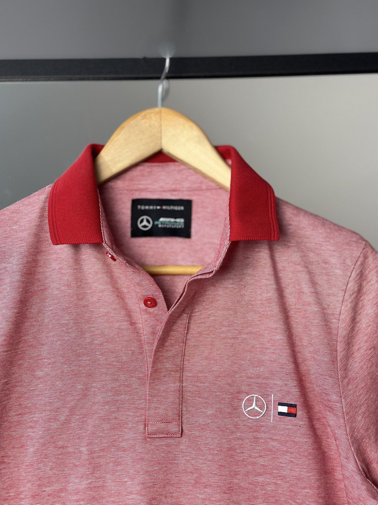 Tommy Hilfiger Tommy Hilfiger Mercedes Benz AMG Petronas F1 Shirt Red Size US S / EU 44-46 / 1 - 8 Thumbnail