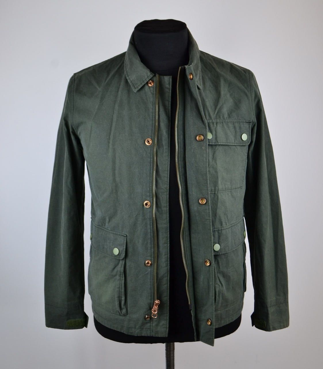Levi's Levi's x Halley Stevensons Waxed Cotton Mens Jacket Size S Size US S / EU 44-46 / 1 - 1 Thumbnail