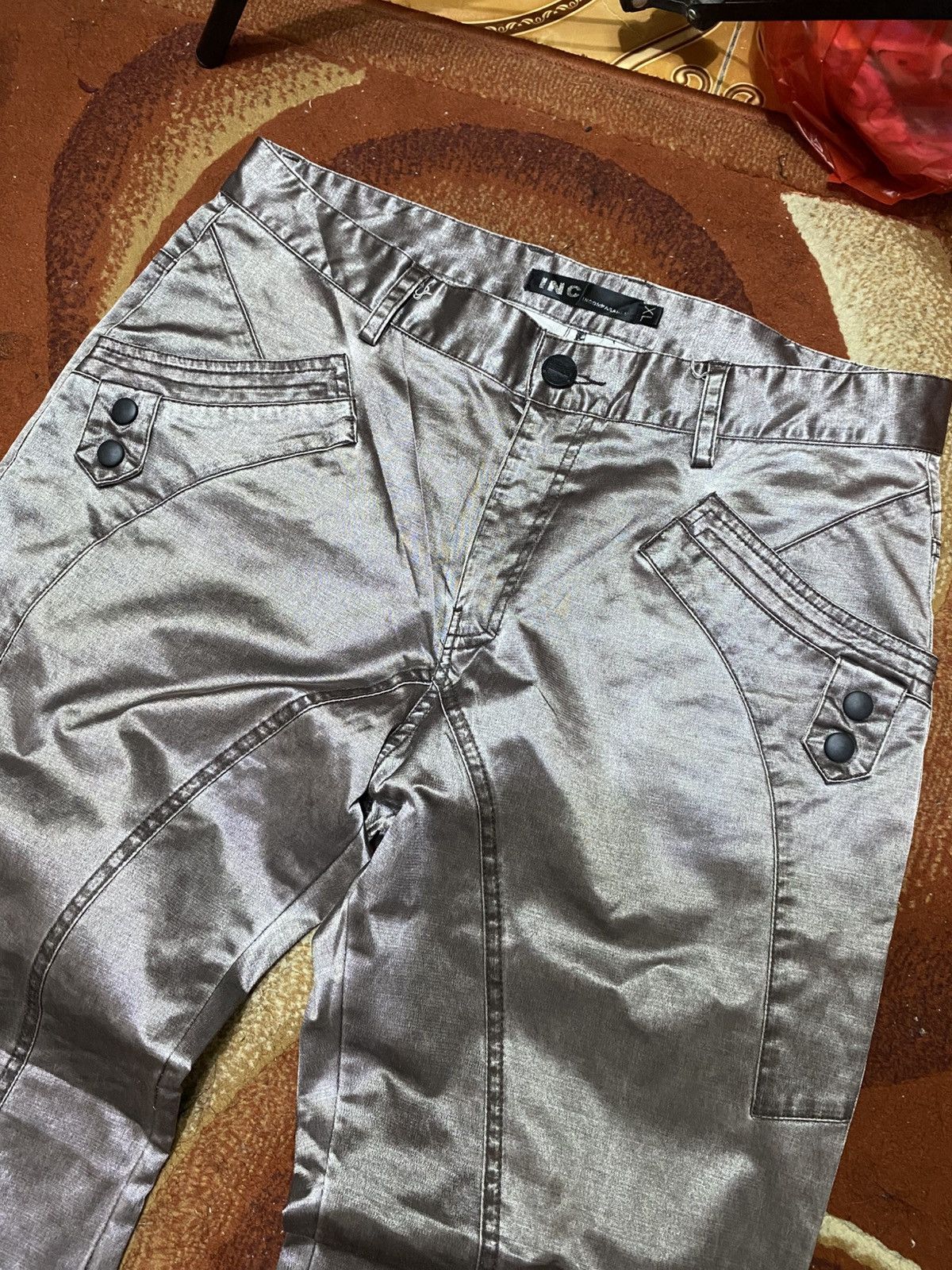 If Six Was Nine × Japanese Brand Vintage INC incomparable Silver Denim Jeans If Six Was Nine Size US 34 / EU 50 - 4 Thumbnail