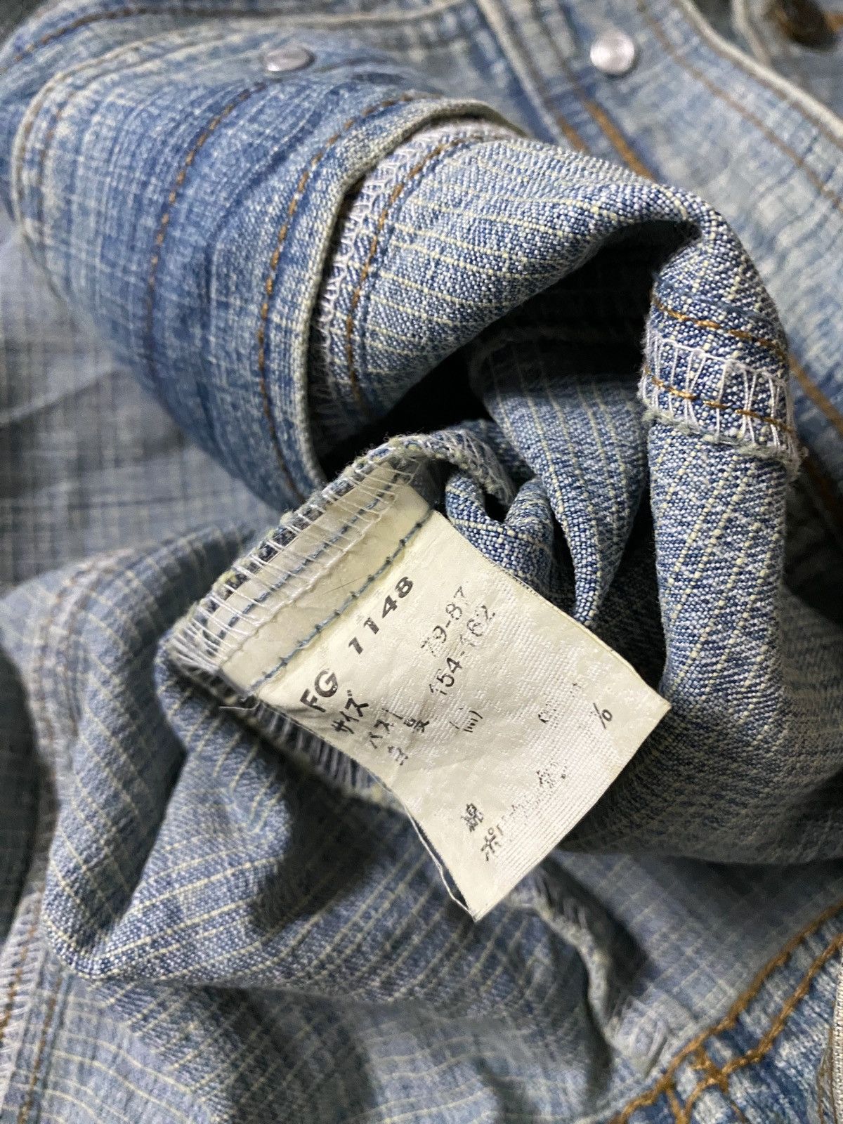 GOA 1990's GOA Seawash Jeans Jacket Size US S / EU 44-46 / 1 - 9 Thumbnail
