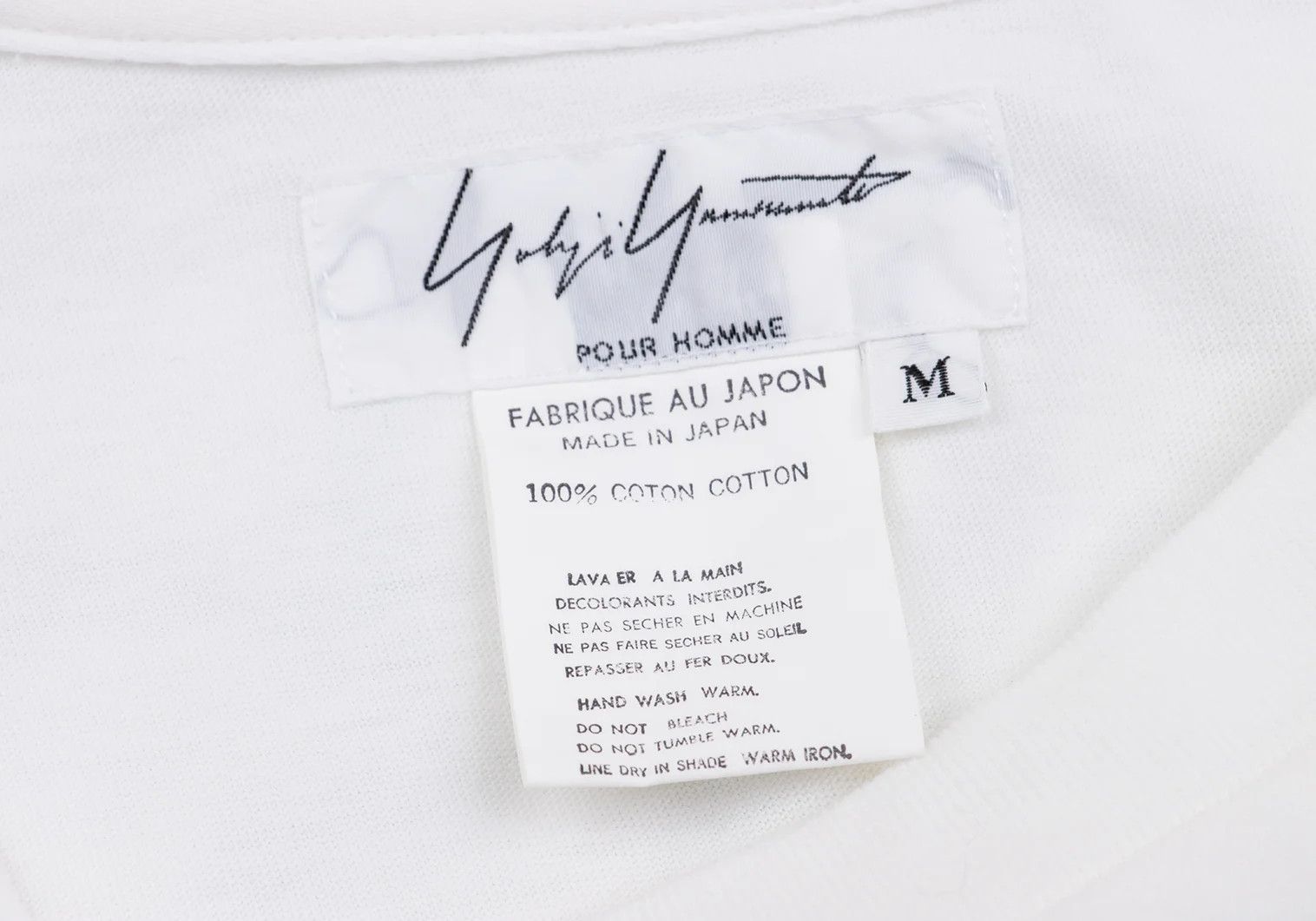 Yohji Yamamoto Yohji Yamamoto Snowman Drawing Print Tee Size US M / EU 48-50 / 2 - 18 Thumbnail