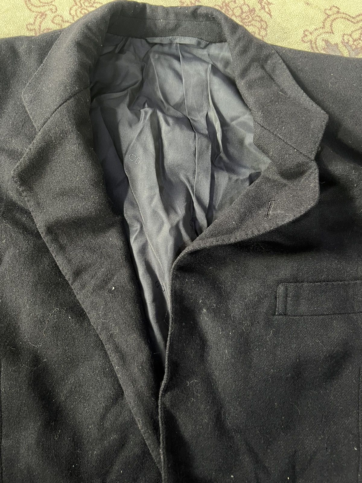 Christian Dior Monsieur Archival Christian Dior Monsieur Navy Wool BlazerJapanMarket Size US M / EU 48-50 / 2 - 14 Thumbnail