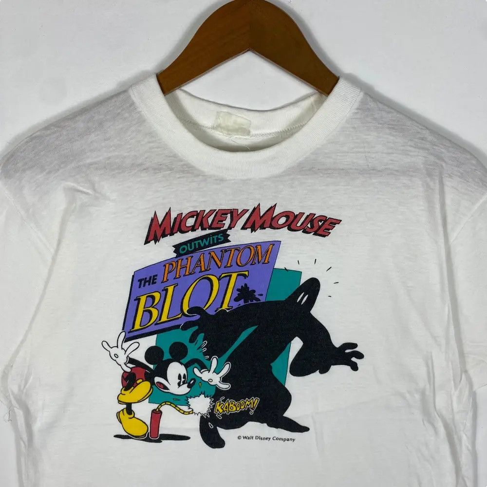 Mickey Mouse Vintage 90's Mickey Mouse Outwits The Phantom Blot Comics Size US M / EU 48-50 / 2 - 2 Thumbnail