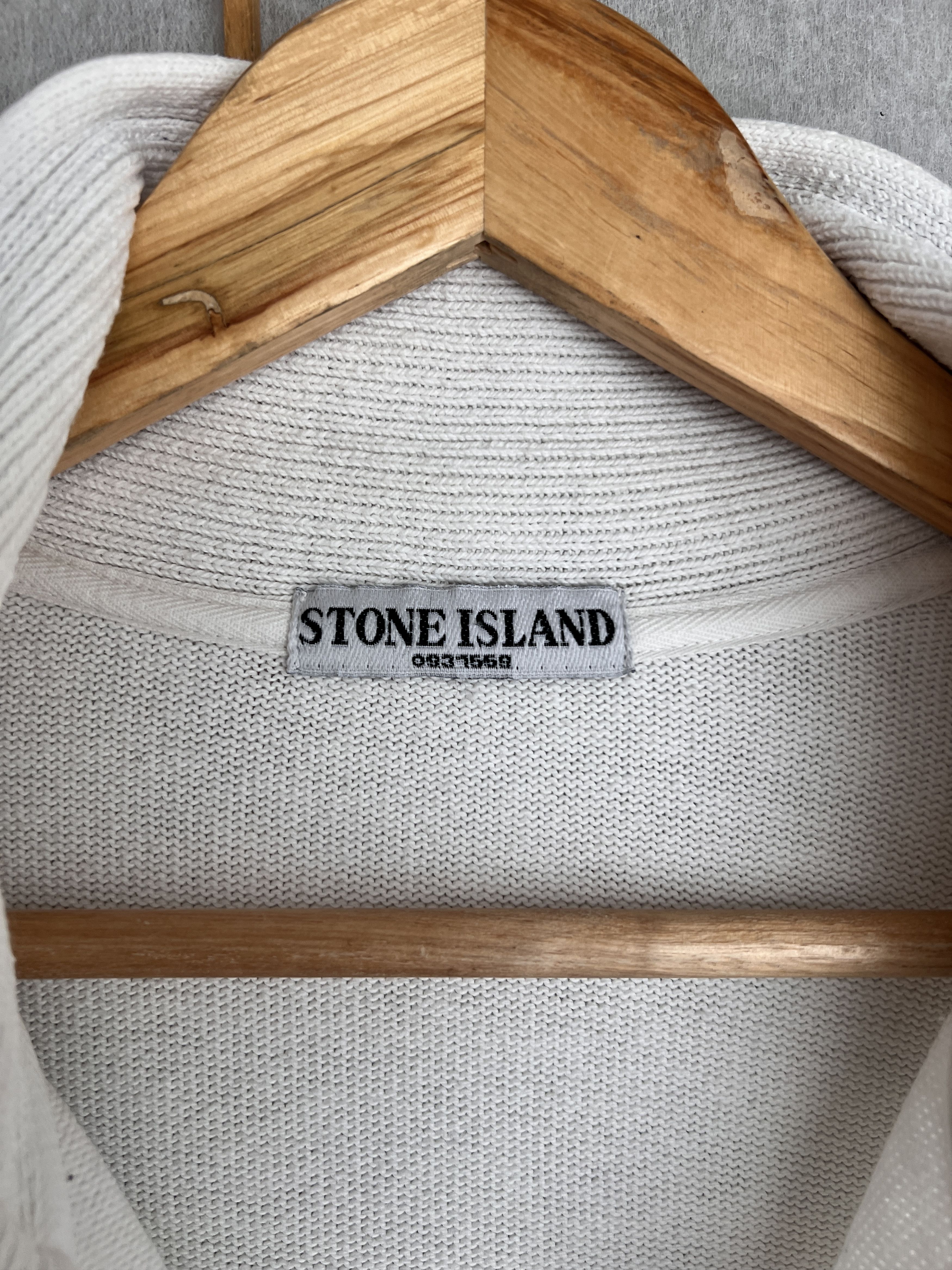 Stone Island Rare! Stone Island VTG 2007 knit half zip sweater old money Size US L / EU 52-54 / 3 - 13 Thumbnail