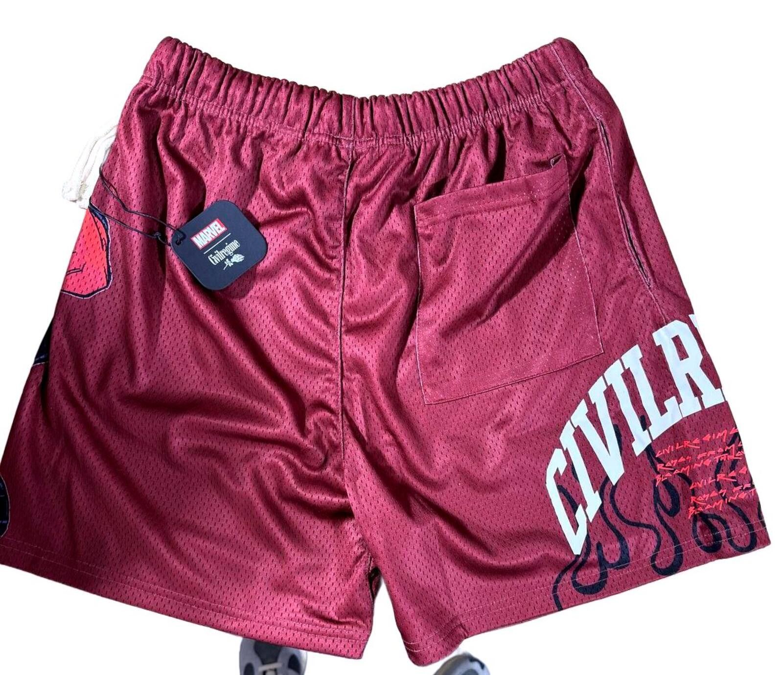 Civil Regime Civil Regime Deadpool Graphic Athletic Shorts Size Small Size US 30 / EU 46 - 2 Thumbnail