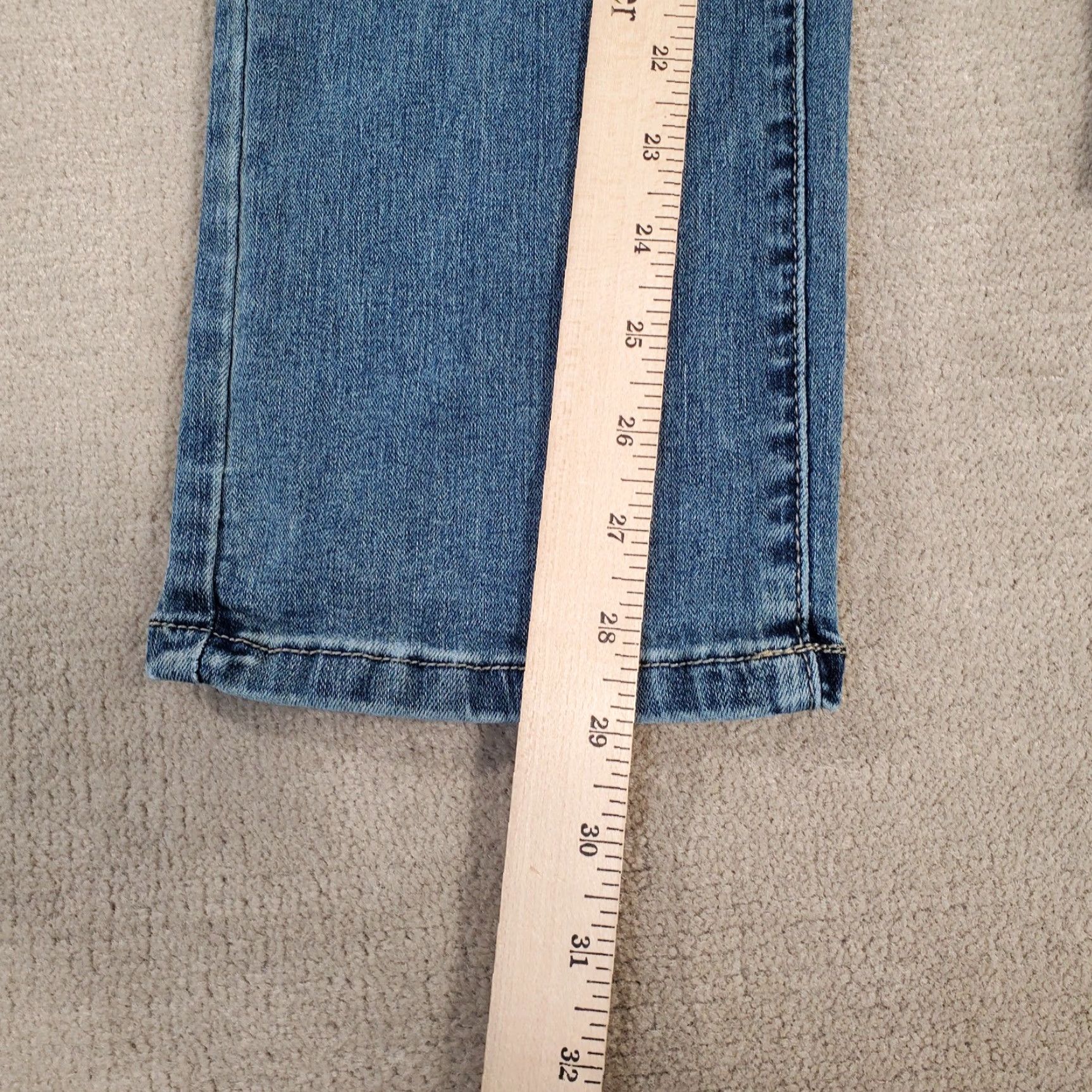 Guess Guess Jeans Mens Jeans Slim Straight Leg 30x30 Blue Lincoln Medium Wash Denim Size US 30 / EU 46 - 5 Thumbnail