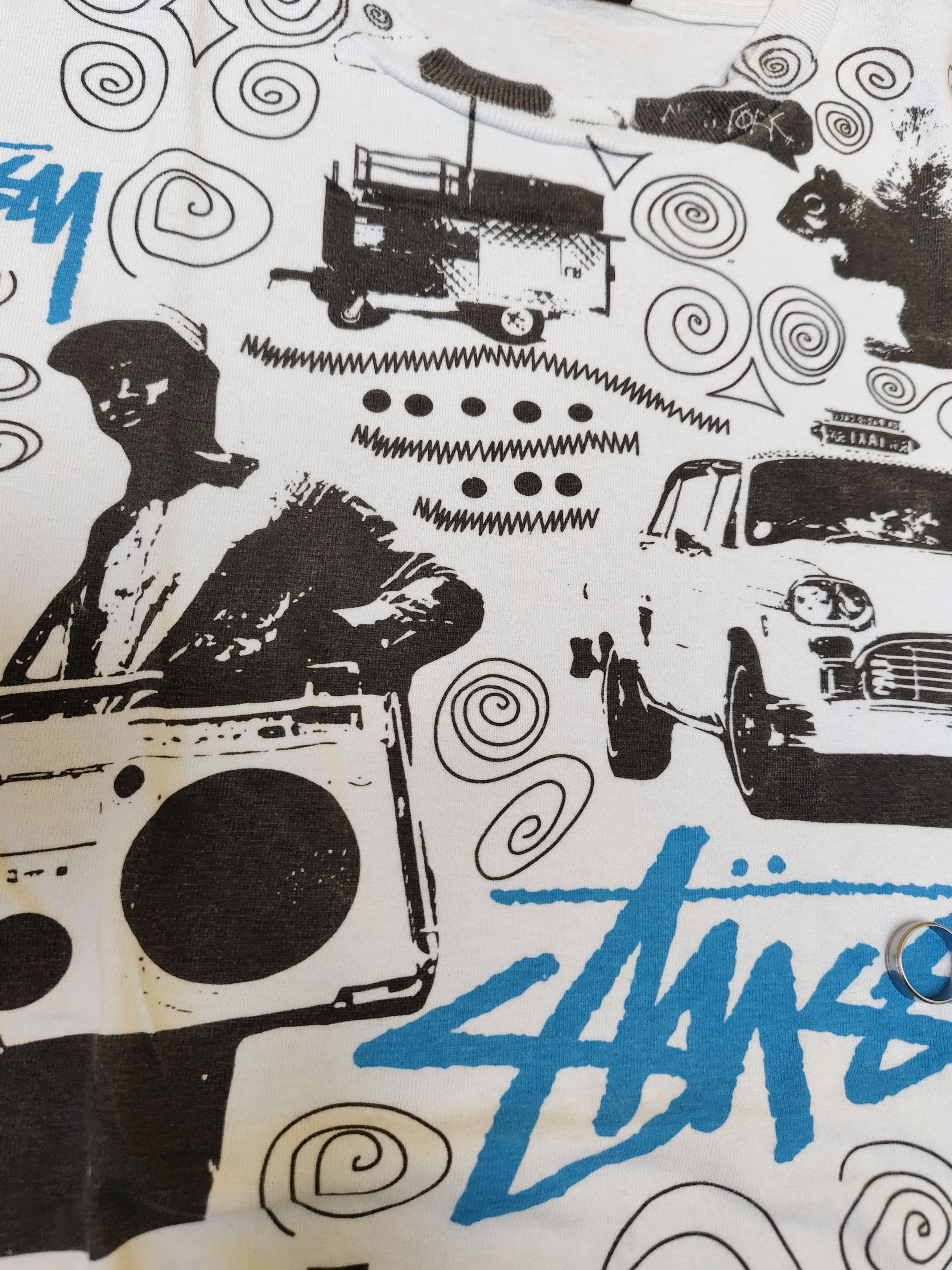 Stussy Stussy Aop 00's tag Size US M / EU 48-50 / 2 - 3 Thumbnail