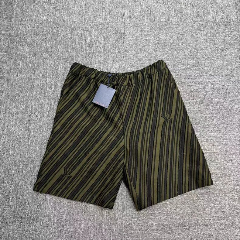 Louis Vuitton Louis Vuitton size US 48 24 SS army green twill cropped sho Size US 32 / EU 48 - 3 Thumbnail