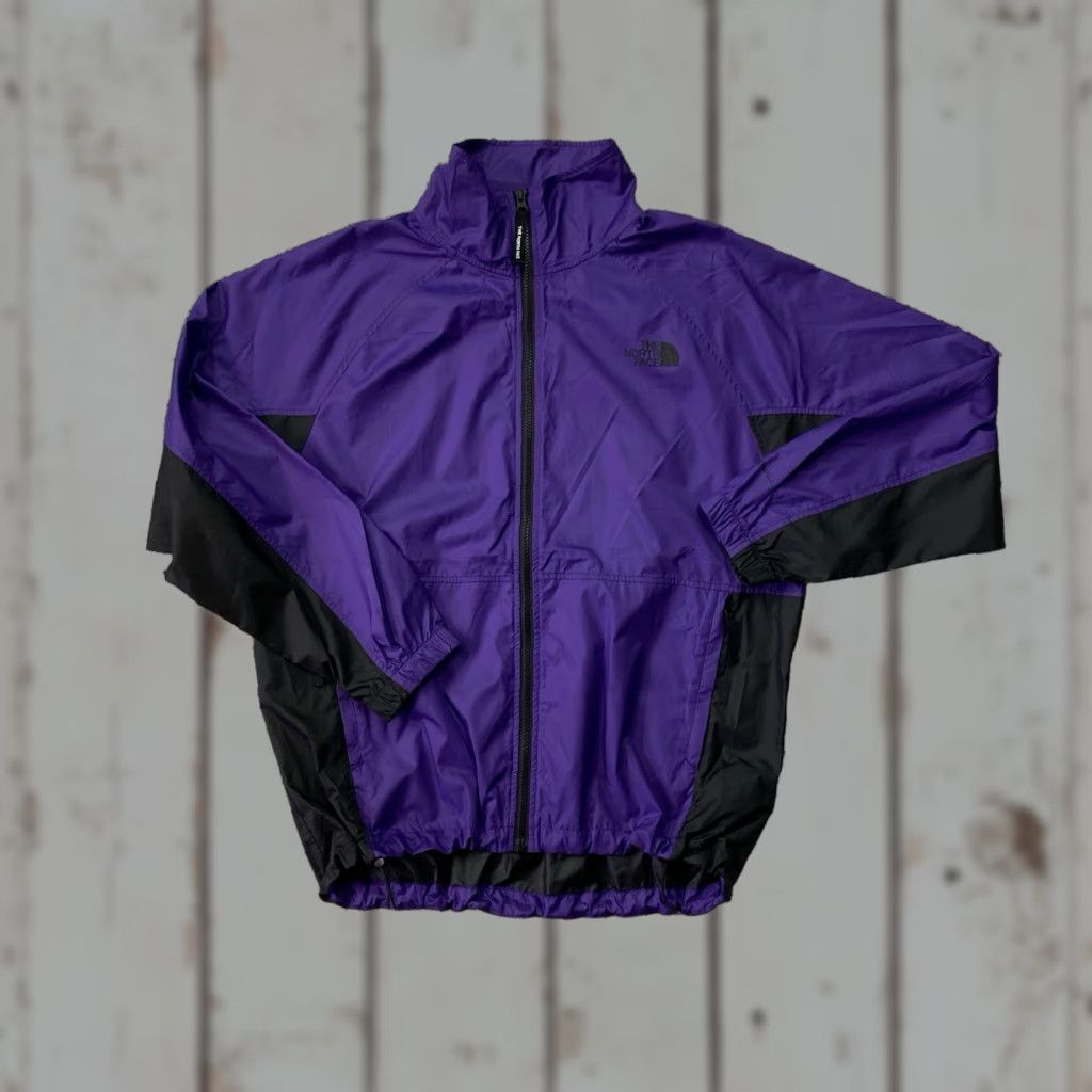 The North Face The North Face Windbreaker Jacket Purple Full Zip Women’s Medium - Lightweight, Water-Resistant, Zipper Pockets, Regular Fit Size M / US 6-8 / IT 42-44 - 1 Thumbnail