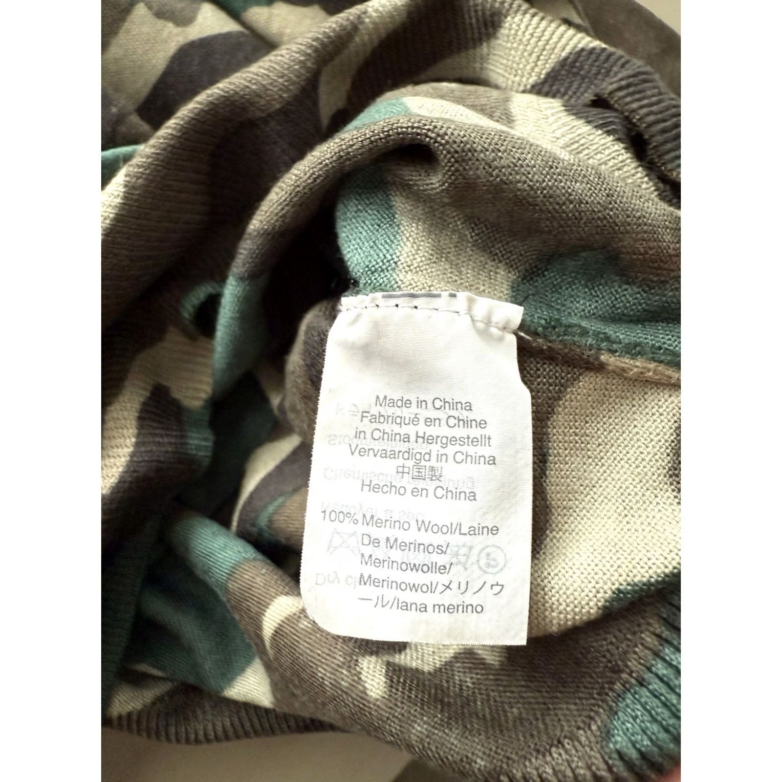 J.Crew J.CREW Sweater Women’s Large Camouflage Classic Outdoor Hike Preppy Utility Size L / US 10 / IT 46 - 4 Thumbnail