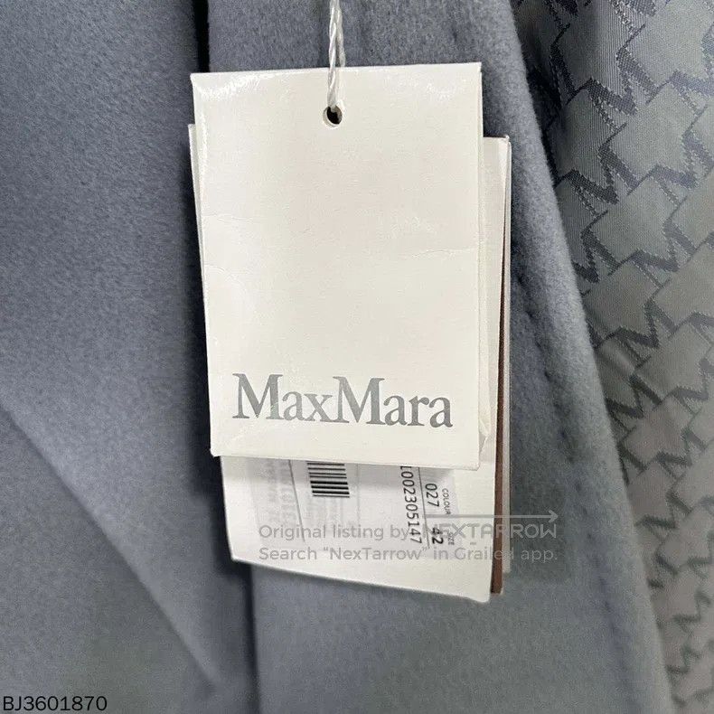 Max Mara Max Mara New smog blue coat Size M / US 6-8 / IT 42-44 - 6 Thumbnail