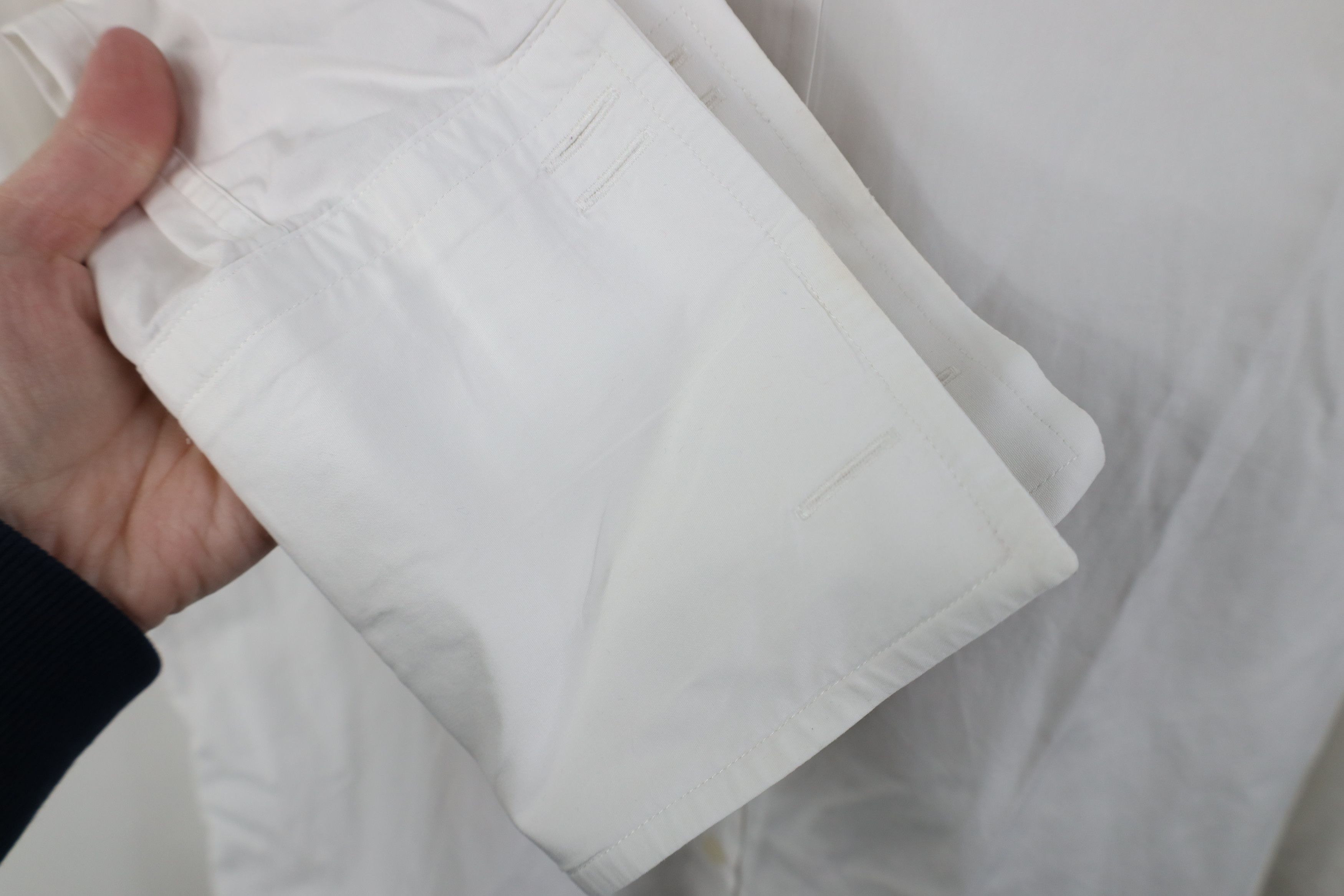 Vintage Charles Tyrwhitt Fit French Cuff Collared Dress Shirt White Size US M / EU 48-50 / 2 - 6 Thumbnail