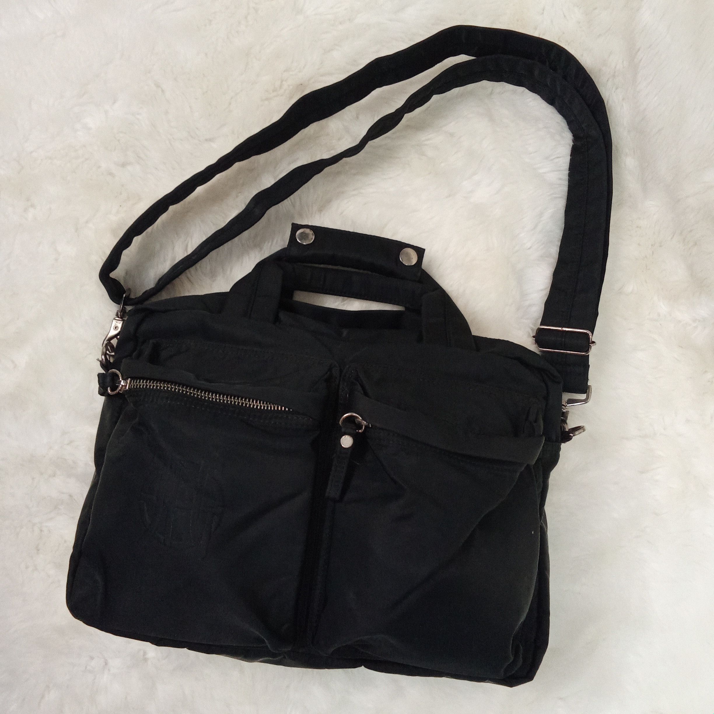Gaultier Homme Objet Jean Paul Gaultier - Objet - Multi Pocket Tanker - Nylon Size ONE SIZE - 8 Thumbnail