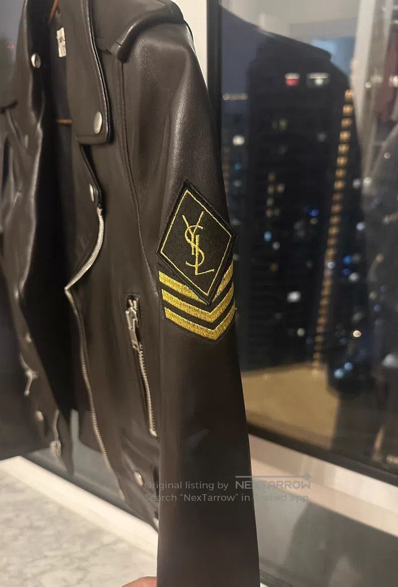 Saint Laurent Paris Saint Laurent Paris Leather Jacket Size XS / US 0-2 / IT 36-38 - 3 Thumbnail