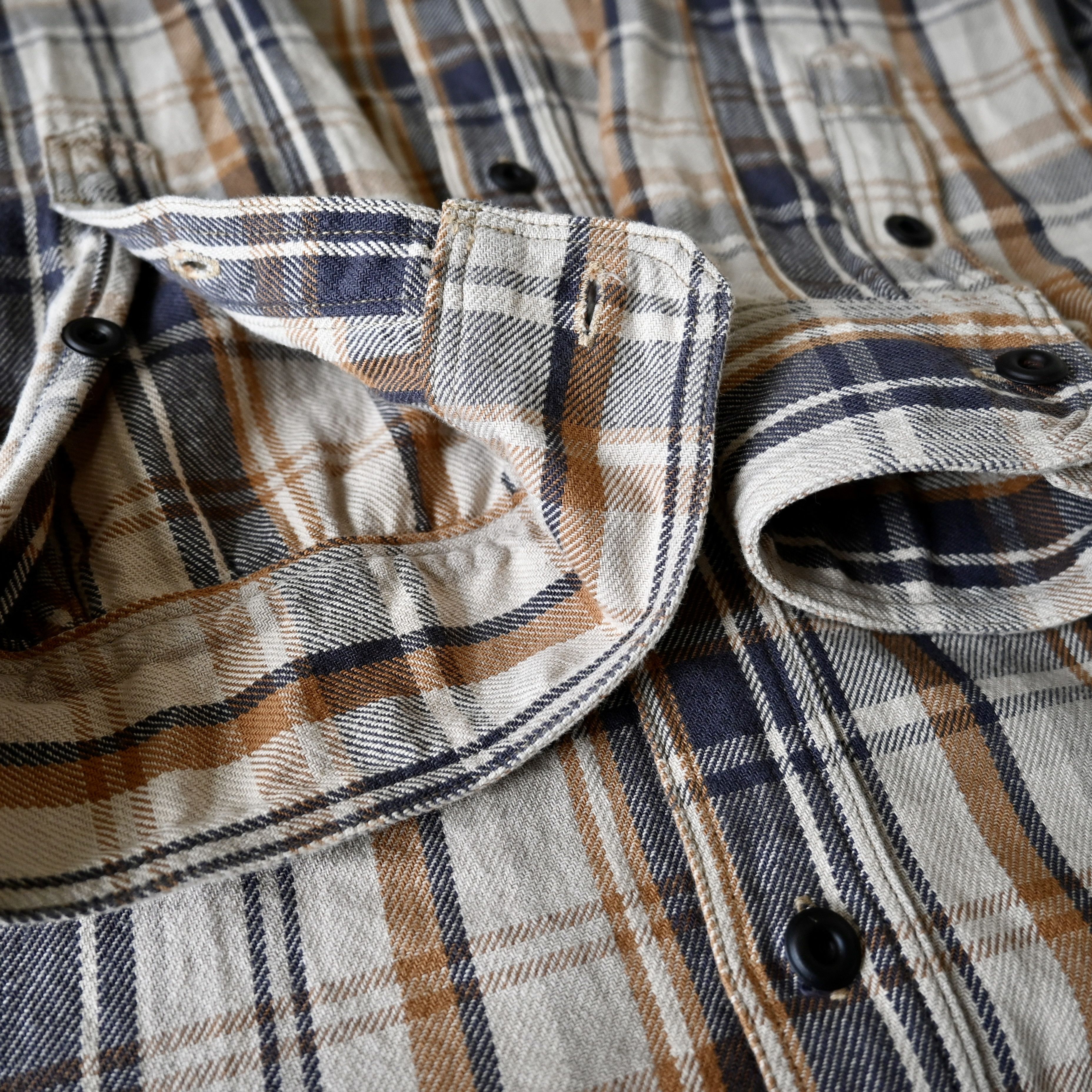 Freewheelers UNION SPECIAL OVERALLS plaid cotton work shirt made in Japan Size US XL / EU 56 / 4 - 19 Thumbnail