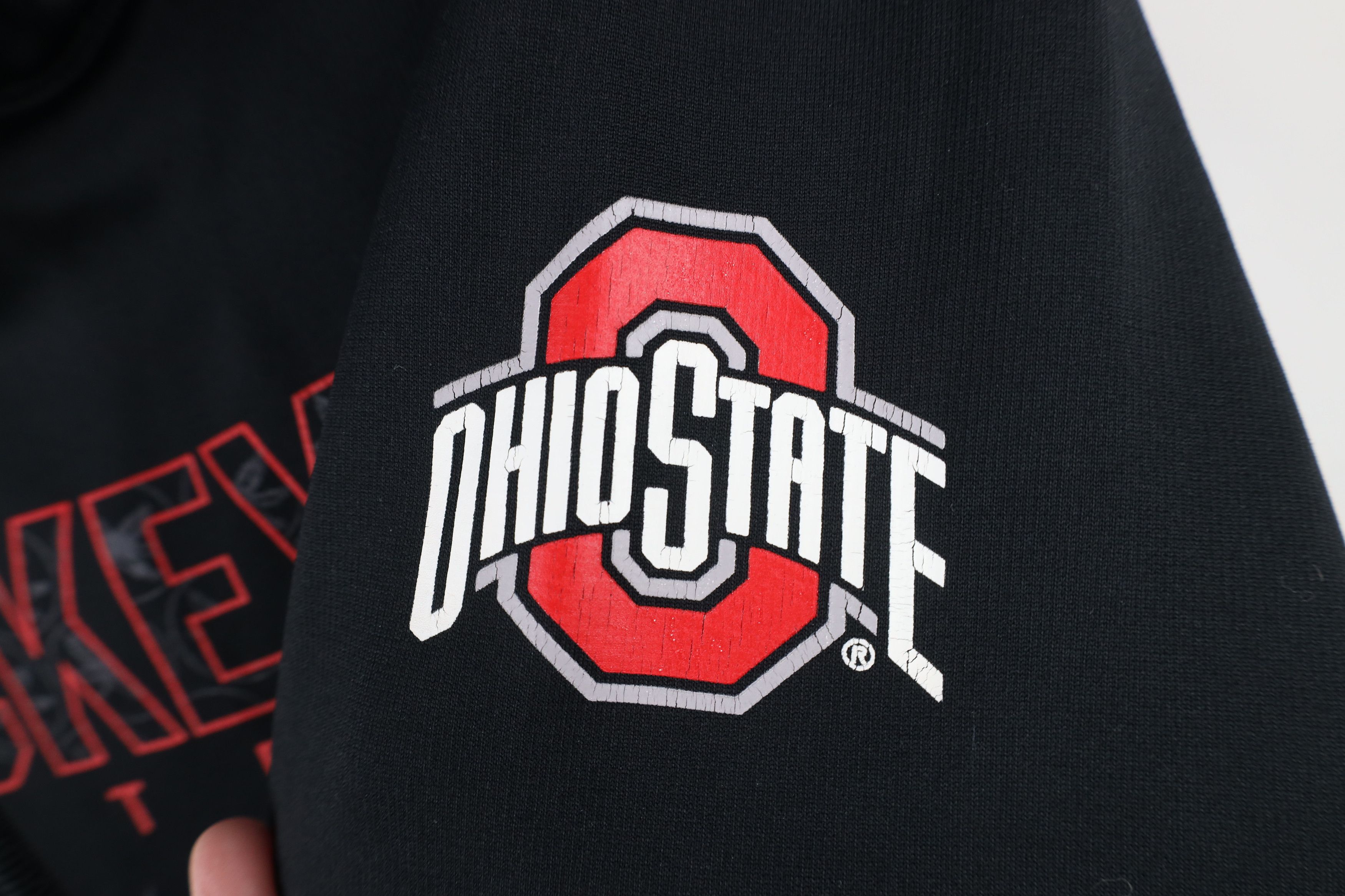 Nike × Vintage Nike Therma Fit Ohio State University Football Hoodie Size US L / EU 52-54 / 3 - 4 Thumbnail