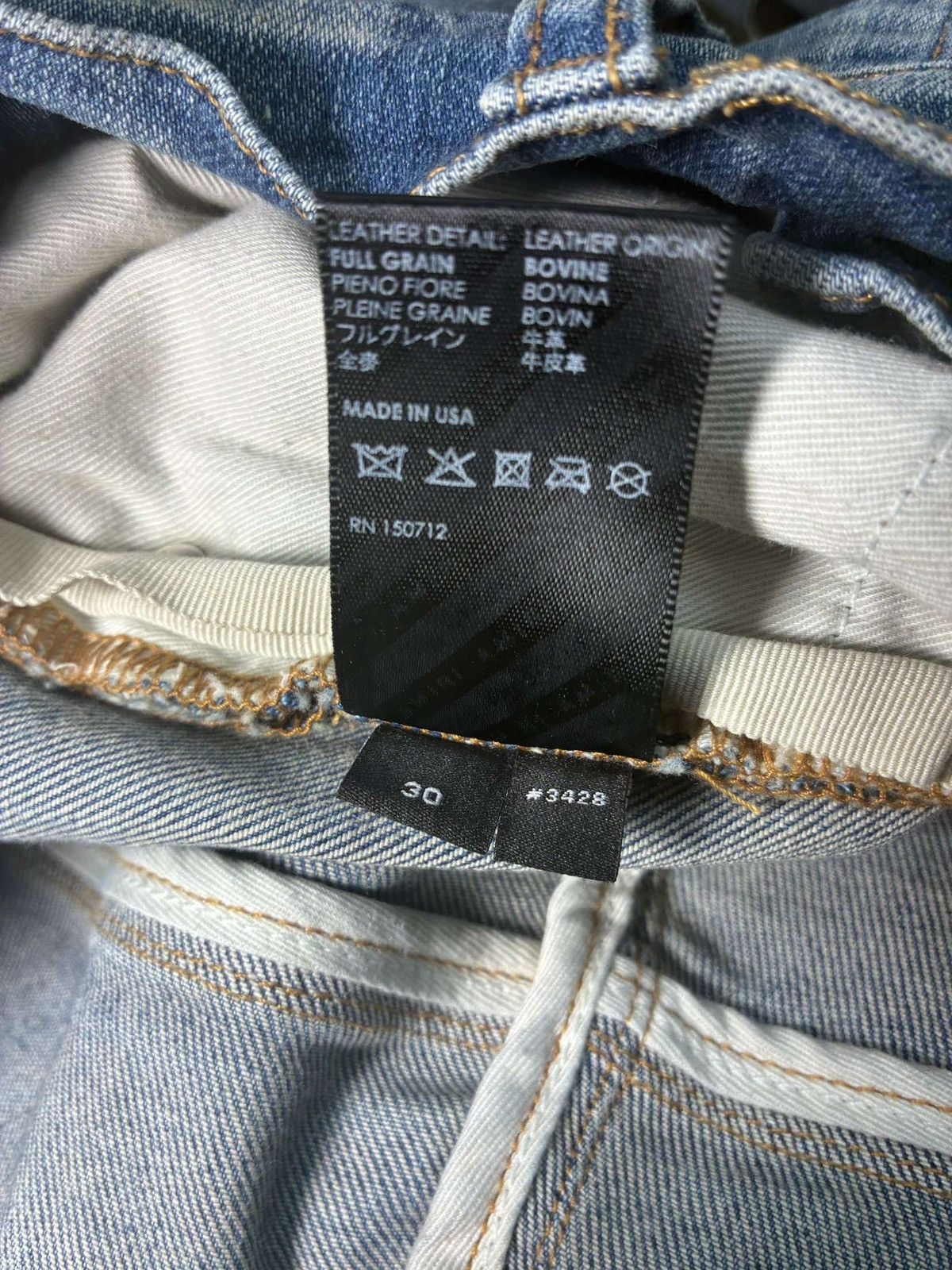 Amiri Amiri Camo Bone Denim Size US 30 / EU 46 - 8 Thumbnail