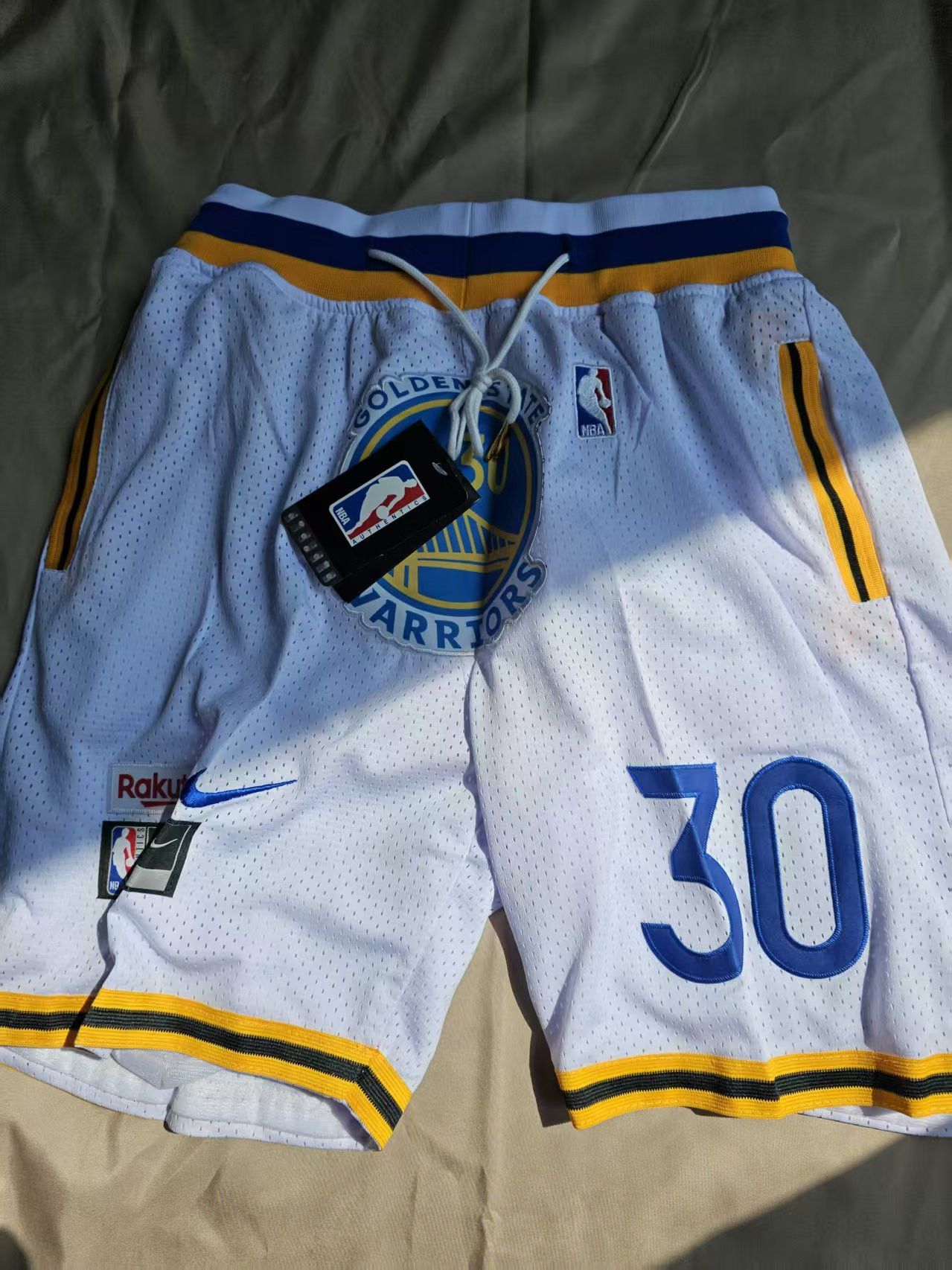 NBA Golden State Warriors Short Pocket Stephen Curry Short XXL Size US 38 / EU 54 - 1 Thumbnail