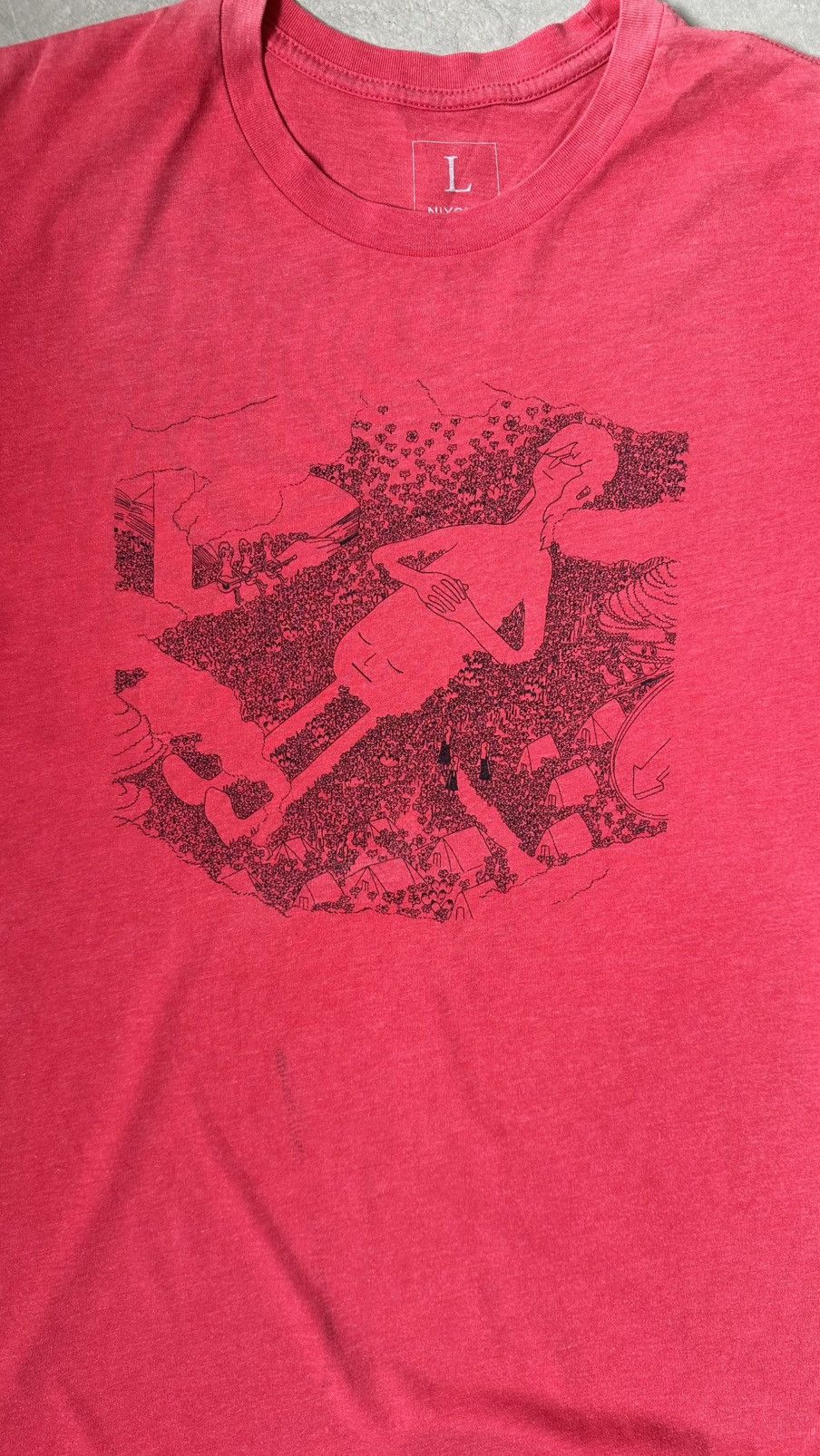 Nixon NIXON ART MOSH JAPAN TEE Size US L / EU 52-54 / 3 - 2 Thumbnail