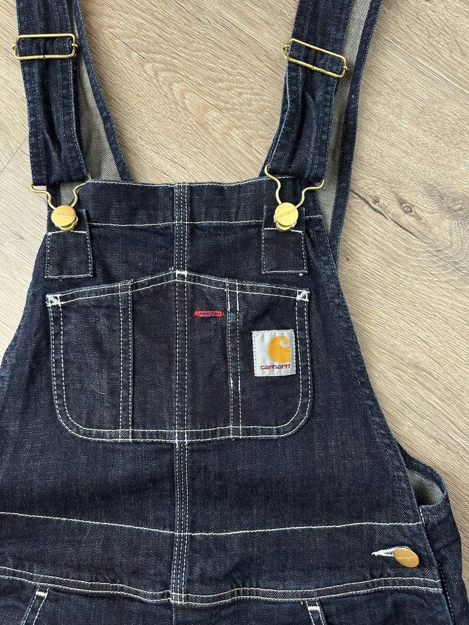 Carhartt Vintage Carhartt W' Bib Denim Jeans Shorts Size US 26 / EU 42 - 4 Thumbnail