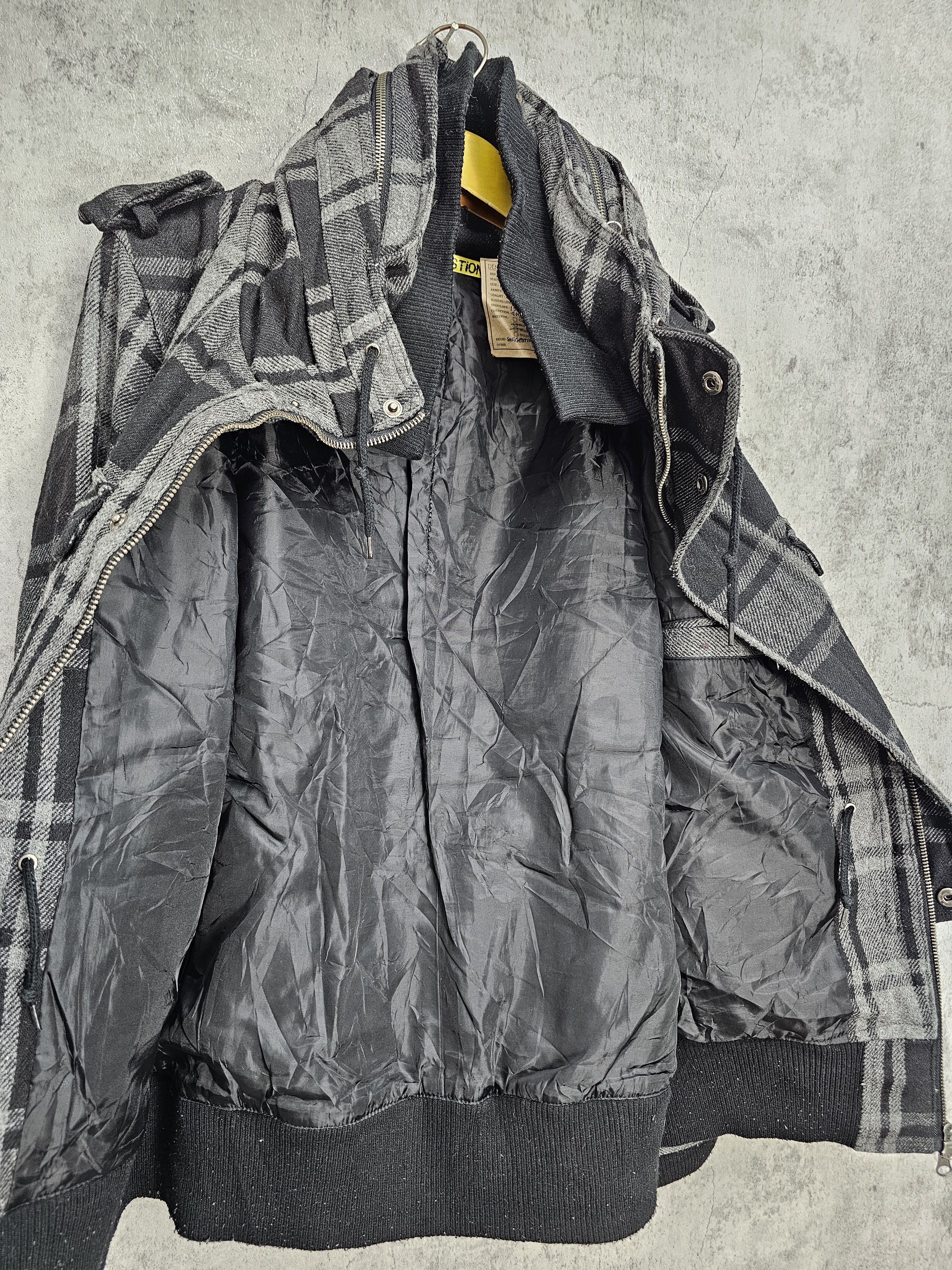 If Six Was Nine Japanese Brand SUGGESTION Plaid Checked Punk Jacket J0093 Size US M / EU 48-50 / 2 - 11 Thumbnail