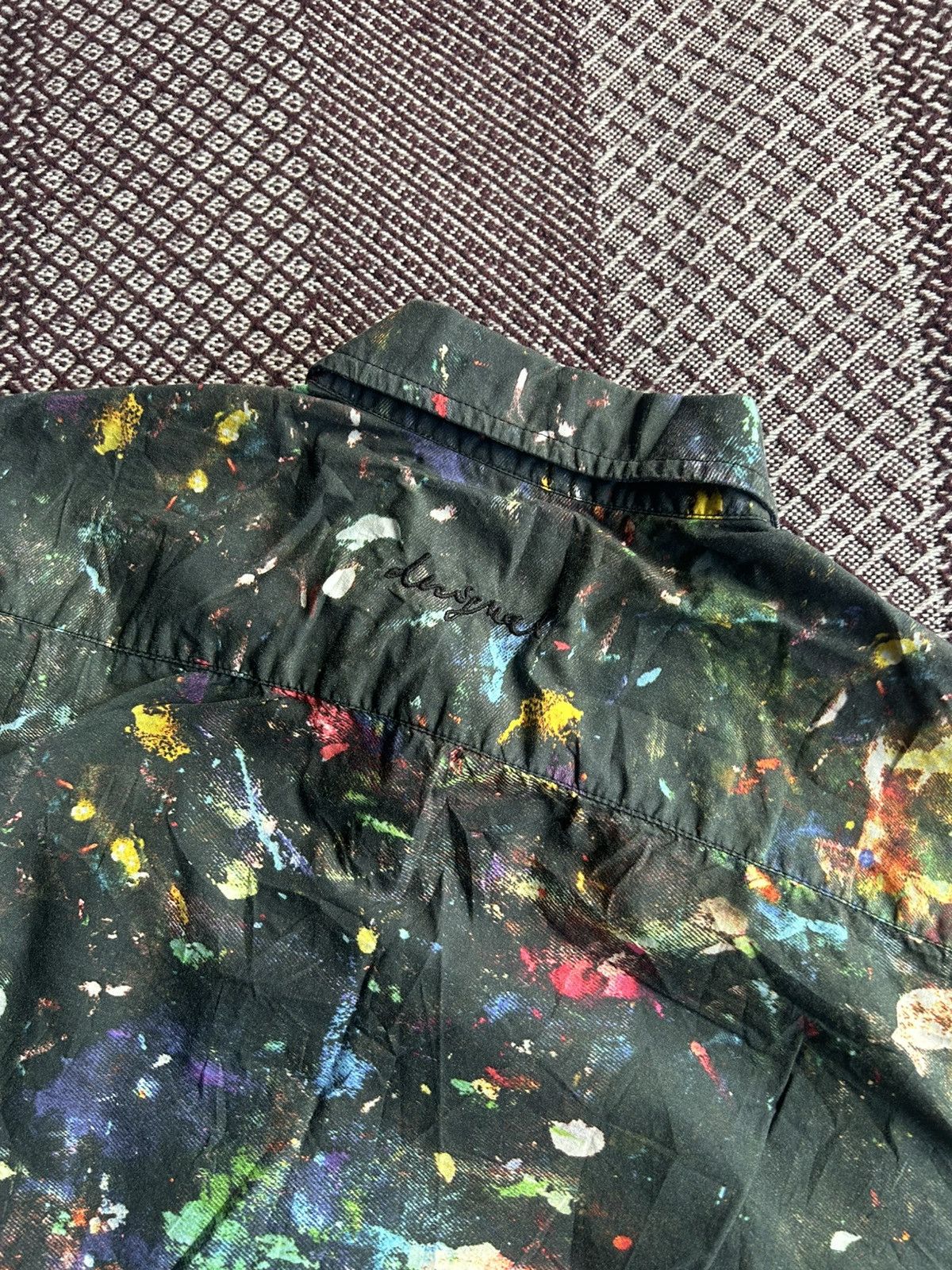 Desigual Desigual Painted Pattern Streetwear Style Shirt Men Size S Size US S / EU 44-46 / 1 - 9 Thumbnail