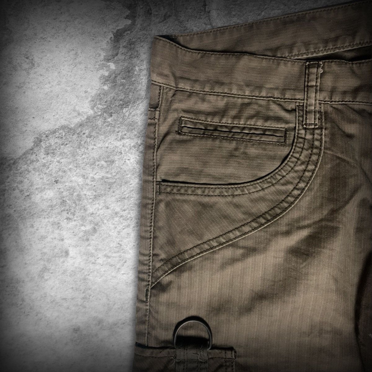 Other Difference GOA Style Cargo Flared Pants Made in Japan Size US 33 - 2 Thumbnail