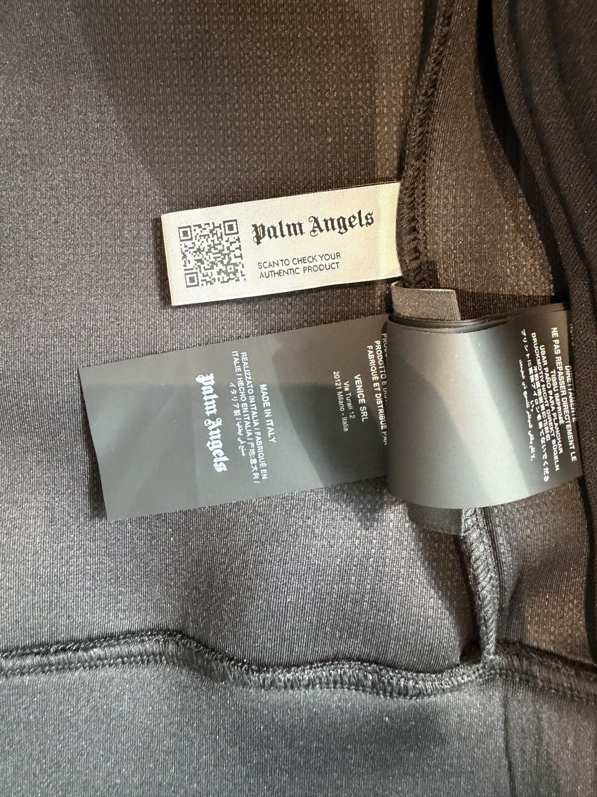 Palm Angels Palm Angels x Team Wang - scuba track jacket Size US L / EU 52-54 / 3 - 6 Thumbnail