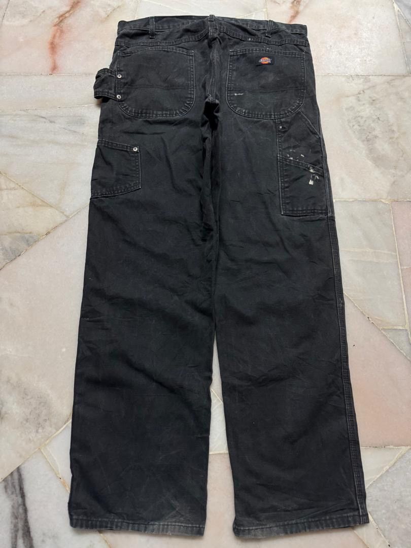 Dickies 💥THRASHED💥VINTAGE Y2K DICKIES SICK CARPENTER WORKWEAR THRASH Size US 36 / EU 52 - 12 Thumbnail