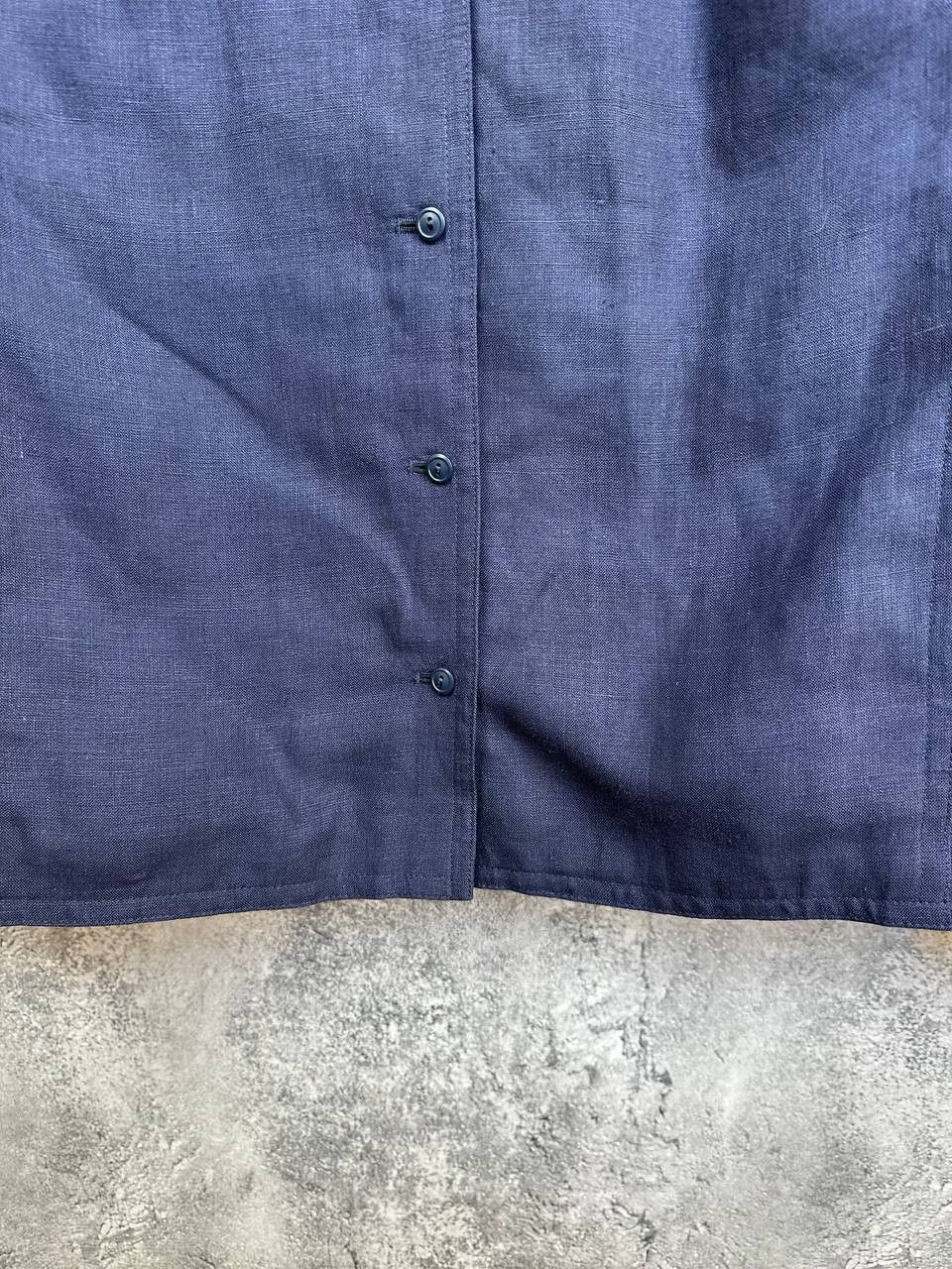 Bogner Bogner Linen Blend Collarless Jacket Made In Western Germany Size XL / US 12-14 / IT 48-50 - 7 Thumbnail