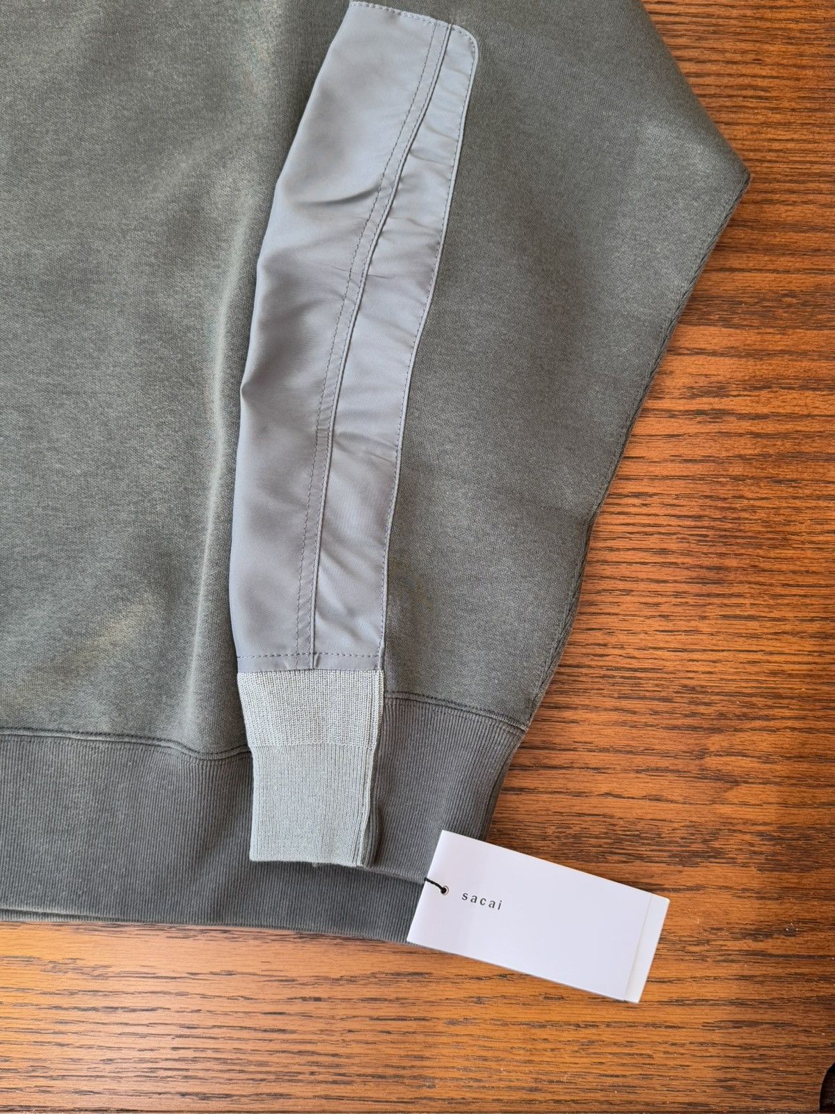 Sacai Sacai Sponge Sweat Pullover Size US M / EU 48-50 / 2 - 8 Thumbnail