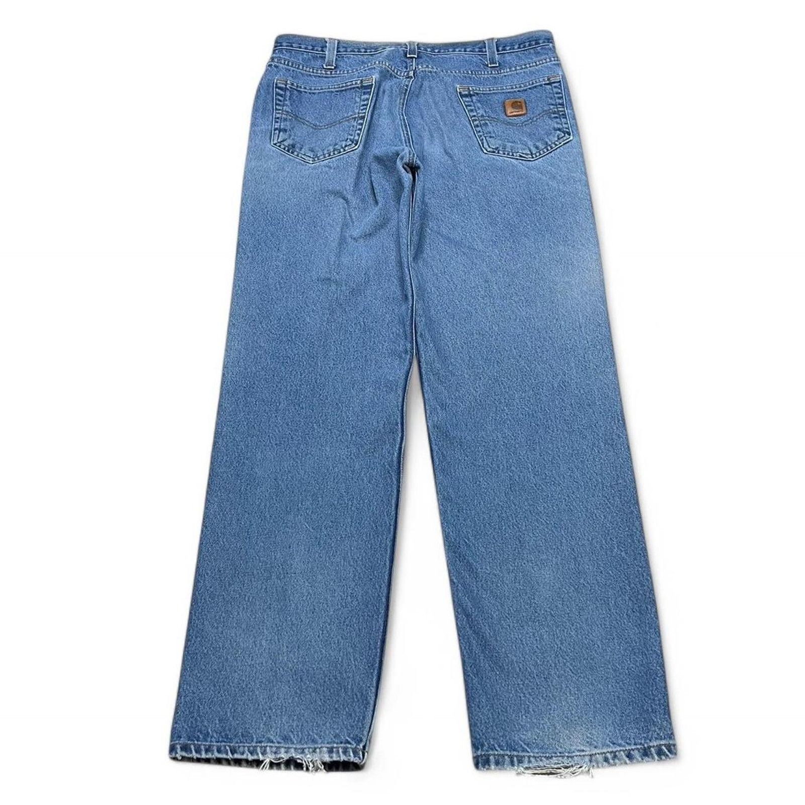 Carhartt CARHARTT B460 DVB Relaxed Fit Denim Medium Jeans 36x34 Size US 36 / EU 52 - 3 Thumbnail