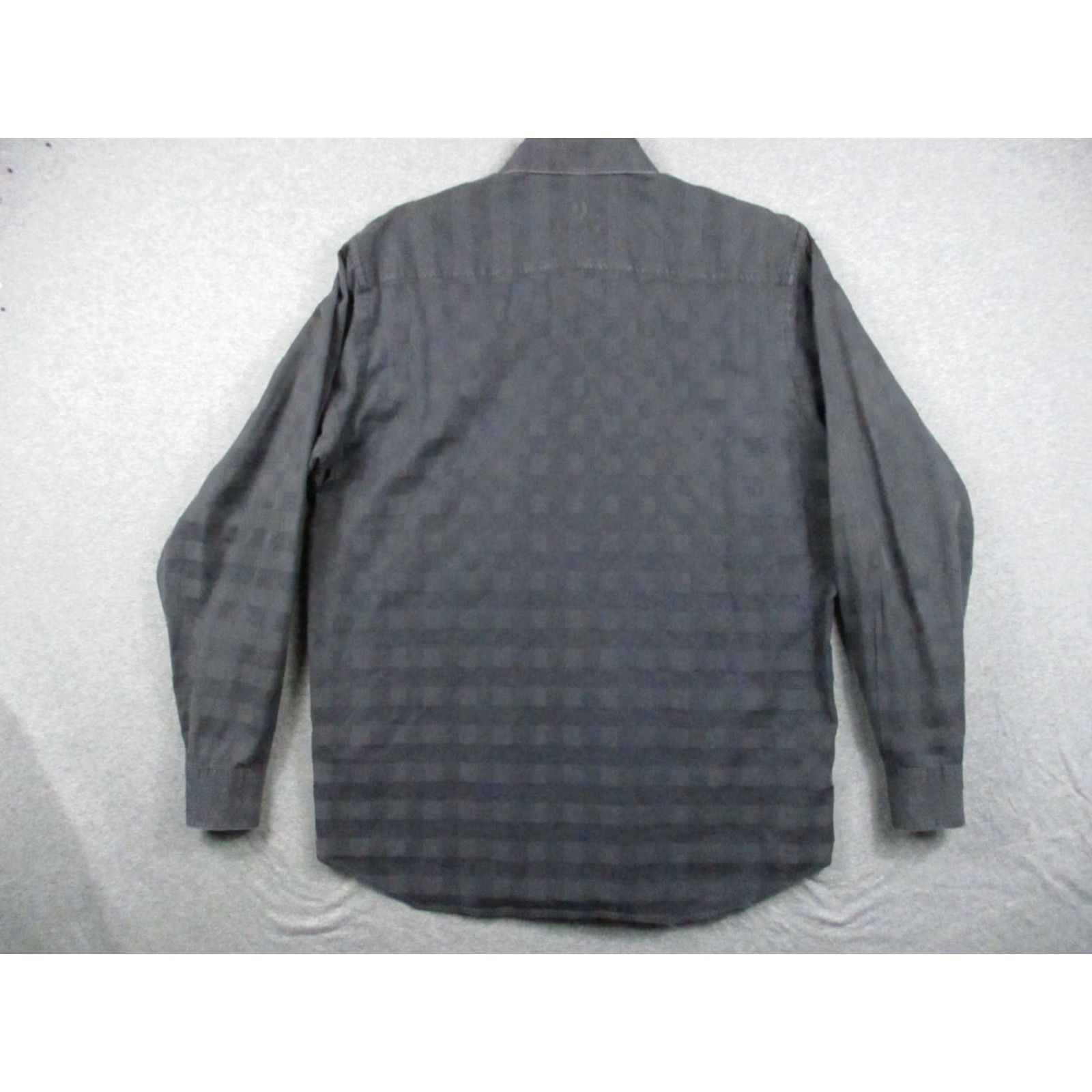 BUGATCHI Bugatchi Uomo Shirt Large Men Classic Fit Black Geometric Long Sleeve Button Up Size US L / EU 52-54 / 3 - 6 Thumbnail