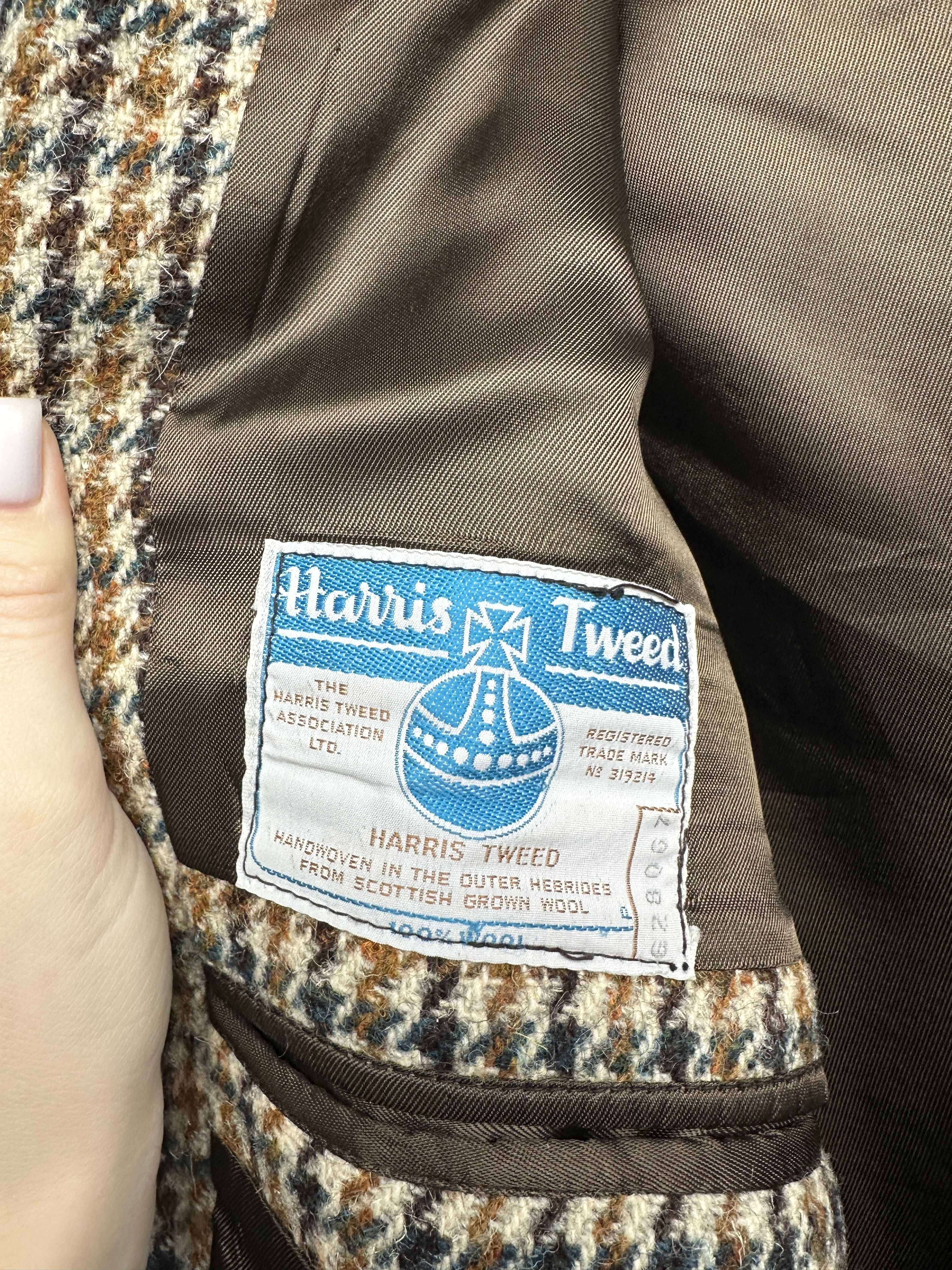 Harris Tweed Harris Tweed 90s Vintage Wool Three Buttons Blazer Jacket Size US M / EU 48-50 / 2 - 3 Thumbnail