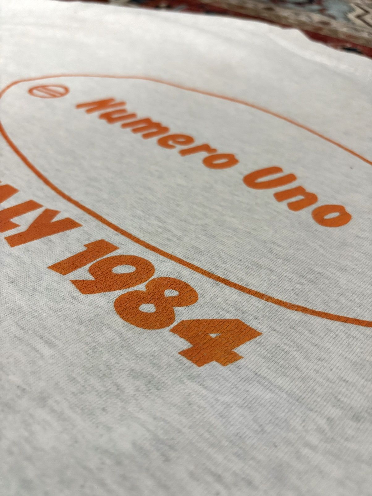 Harley Davidson Vintage Harley Davidson tee Numero Uno Italy 1984 Size US L / EU 52-54 / 3 - 6 Thumbnail