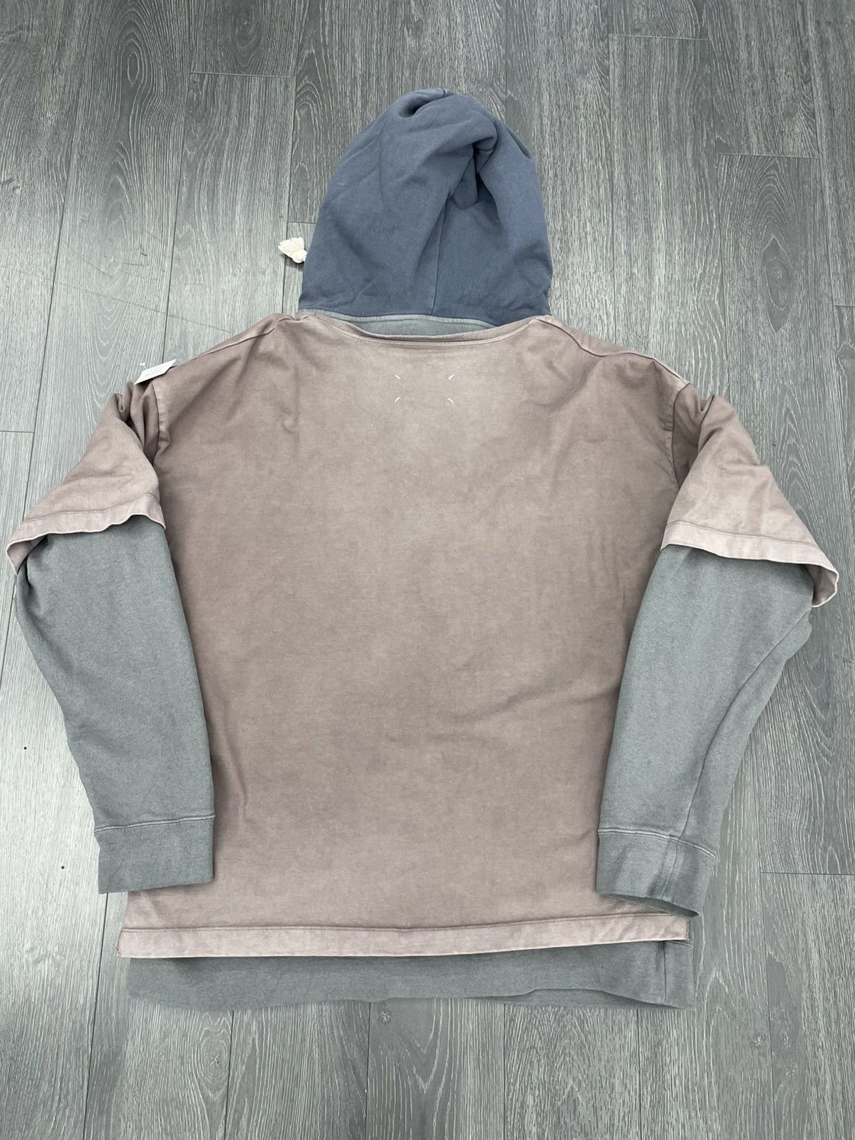 Maison Margiela Maison Margiela Layered Oversized Hoodie Size US XXL / EU 58 / 5 - 2 Thumbnail